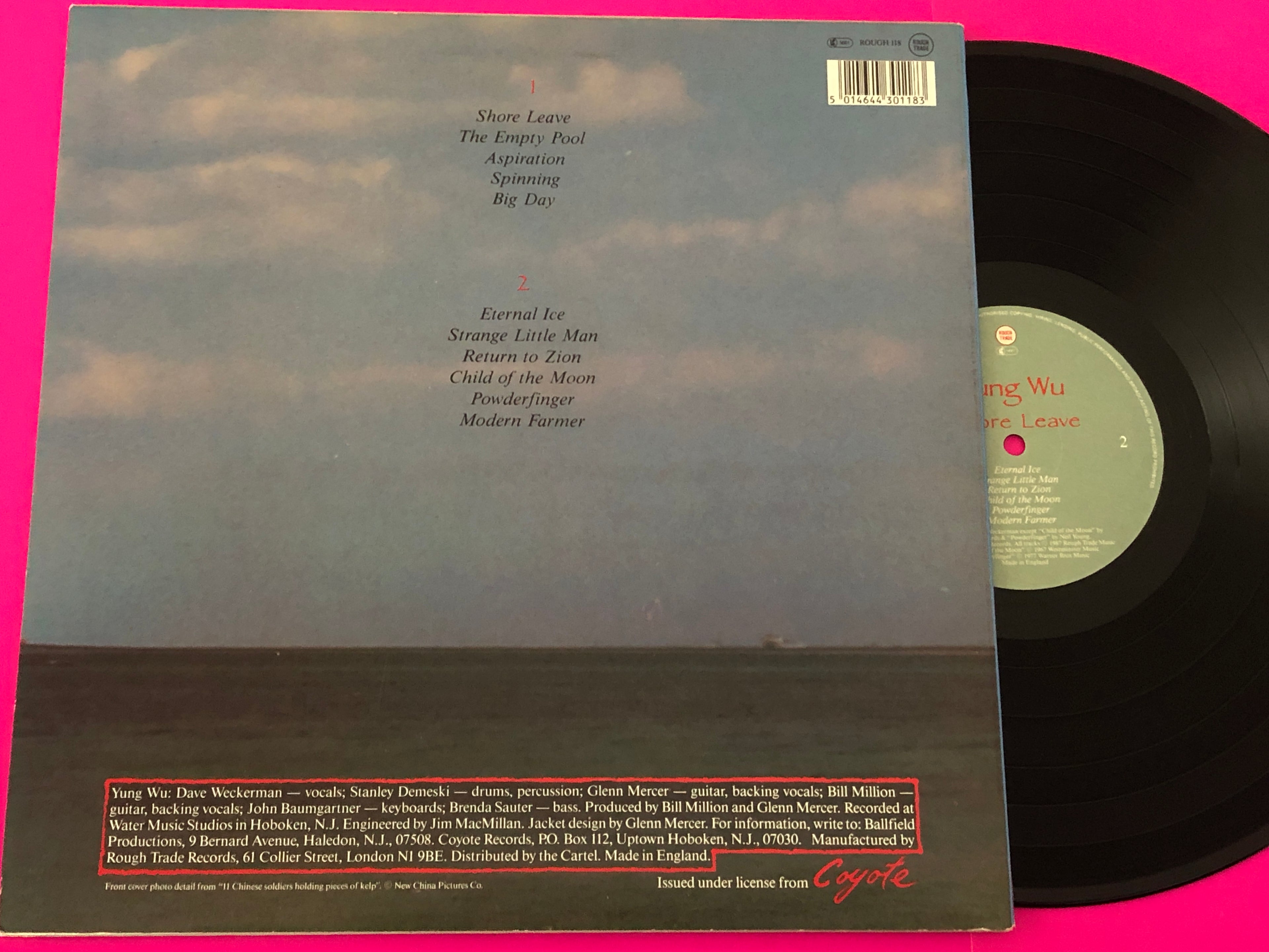 Yung Wu : Shore Leave (LP, Album)