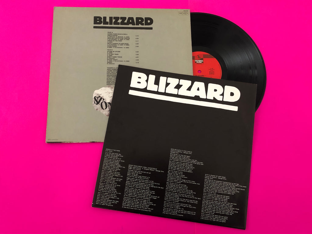 Blizzard (9) : Stone By Stone (LP, Album)