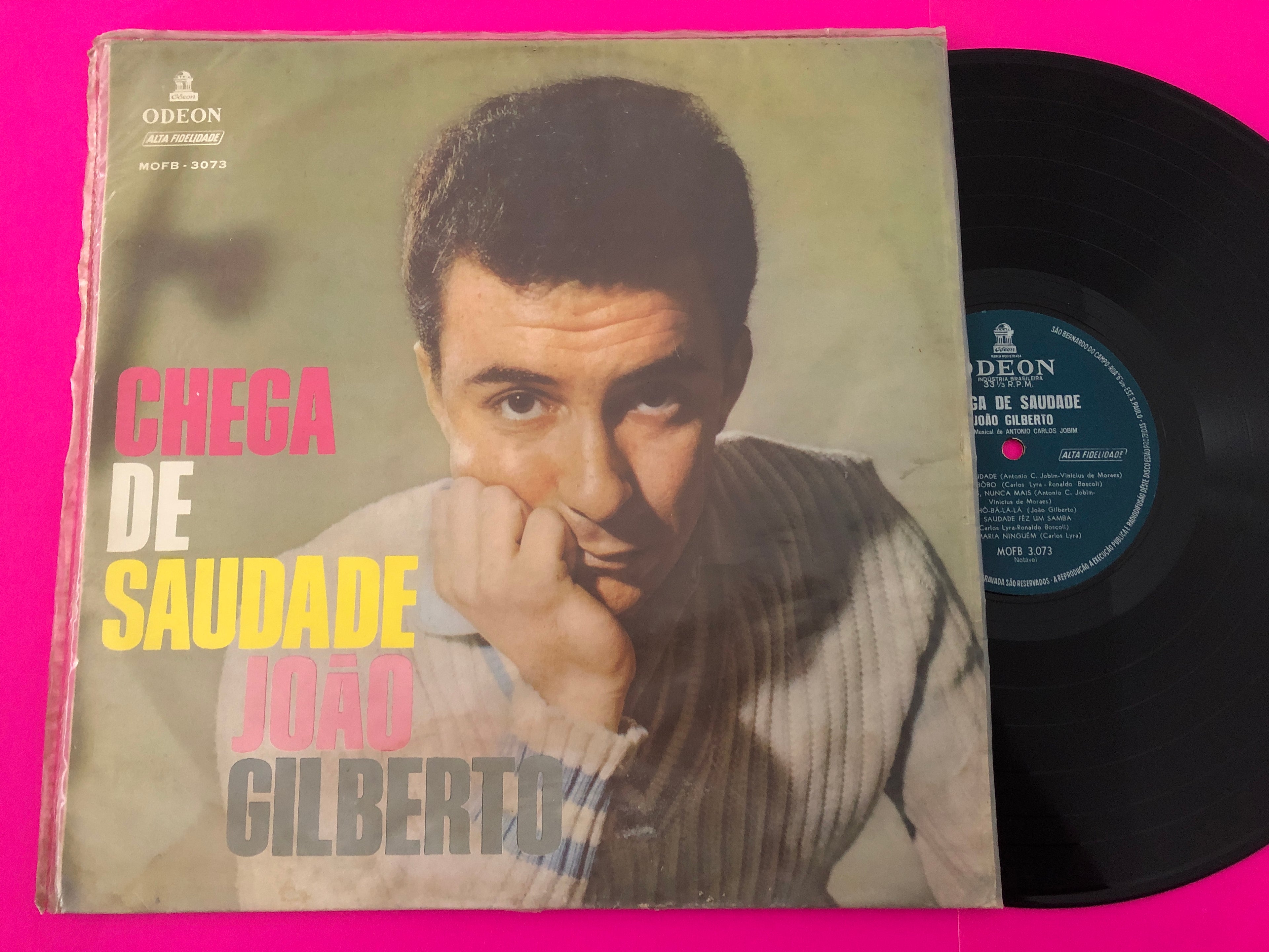 João Gilberto : Chega De Saudade (LP, Album, RE)