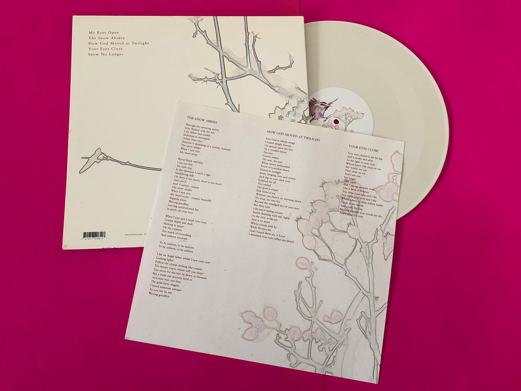 Michael Cashmore : The Snow Abides (LP, MiniAlbum, Whi)