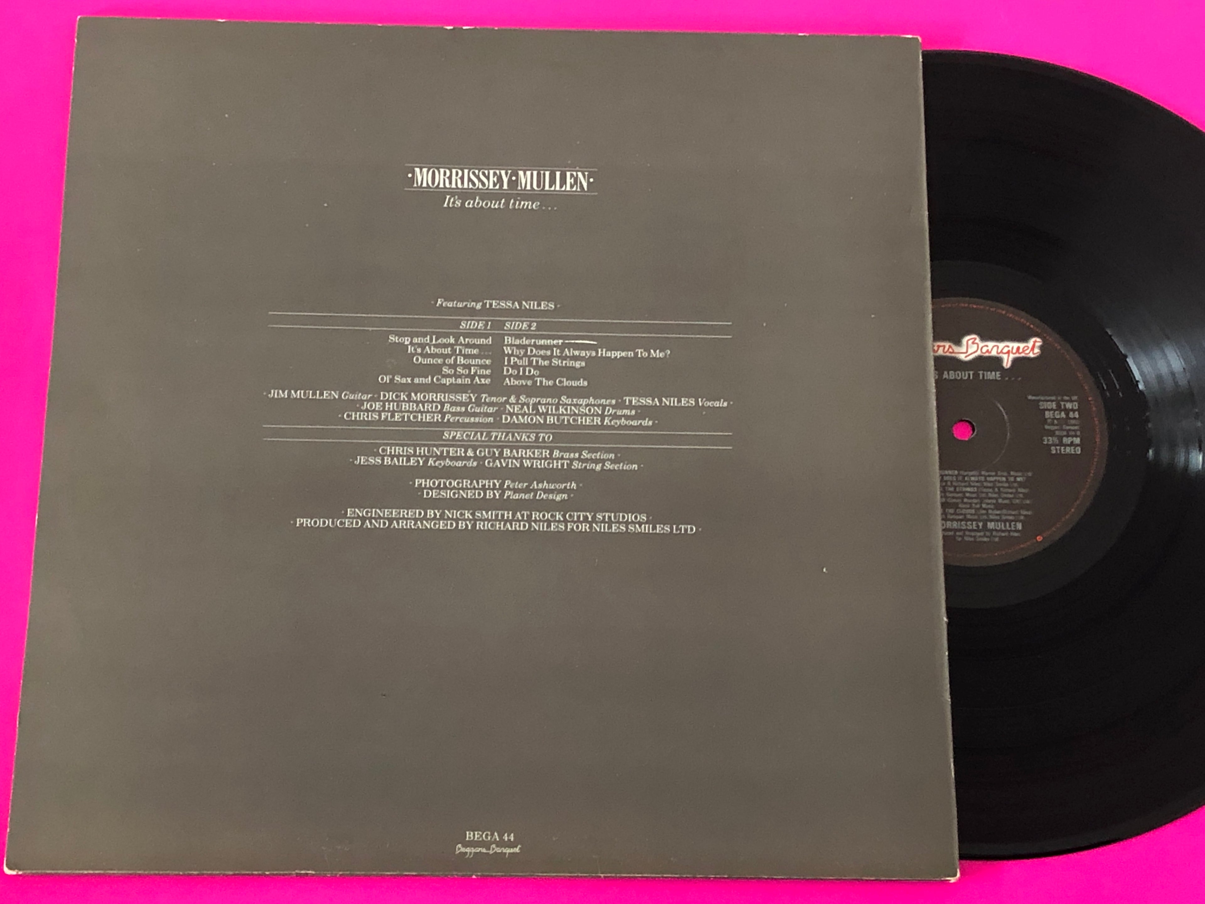 Morrissey Mullen : It's About Time... (LP, Album)