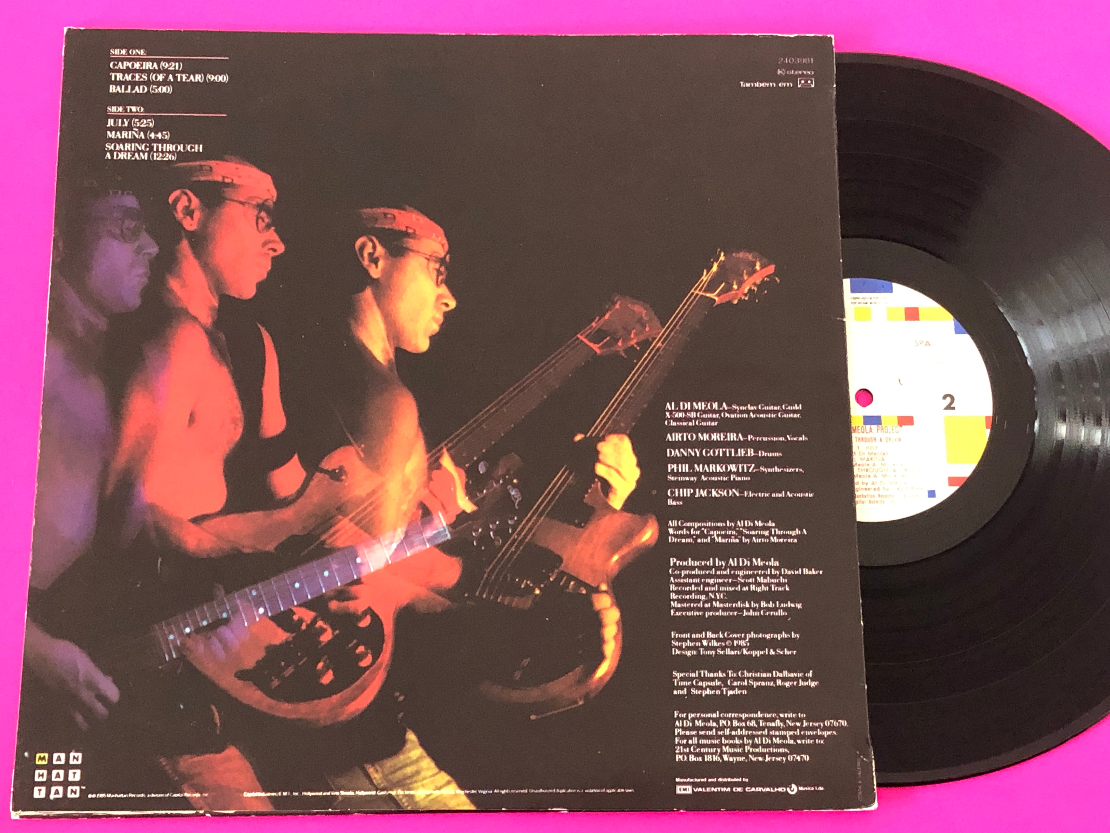 Al Di Meola Project : Soaring Through A Dream (LP, Album)