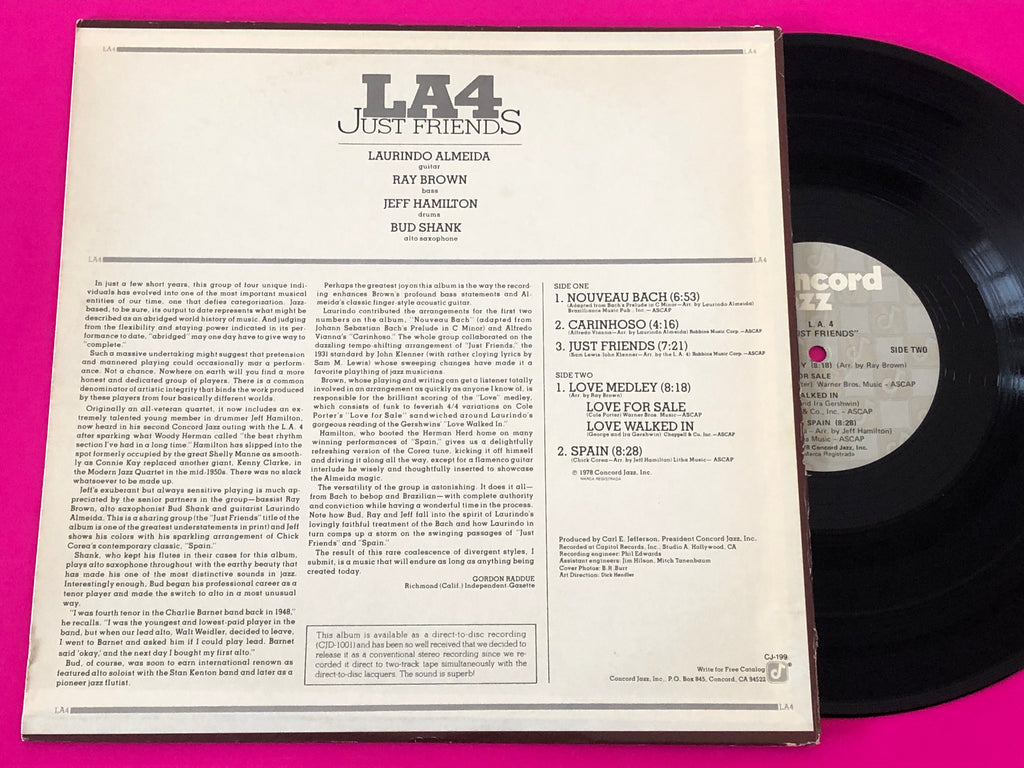LA4 : Just Friends (LP, Album, RE)