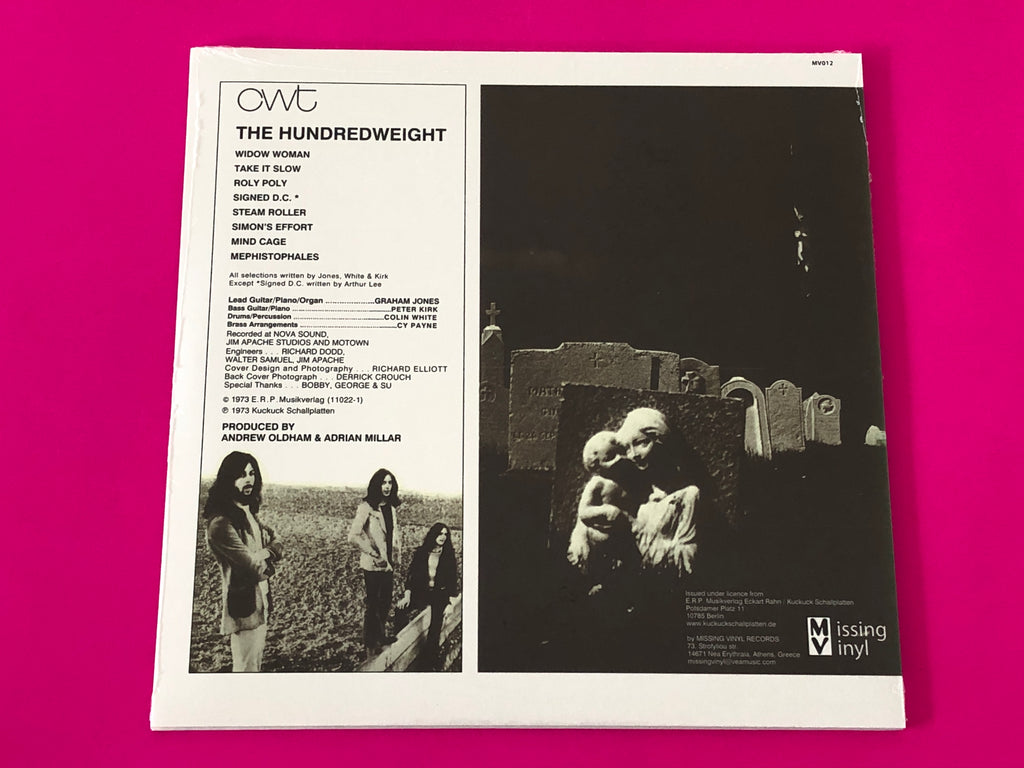 CWT : The Hundredweight (LP, Album, RE, 180)