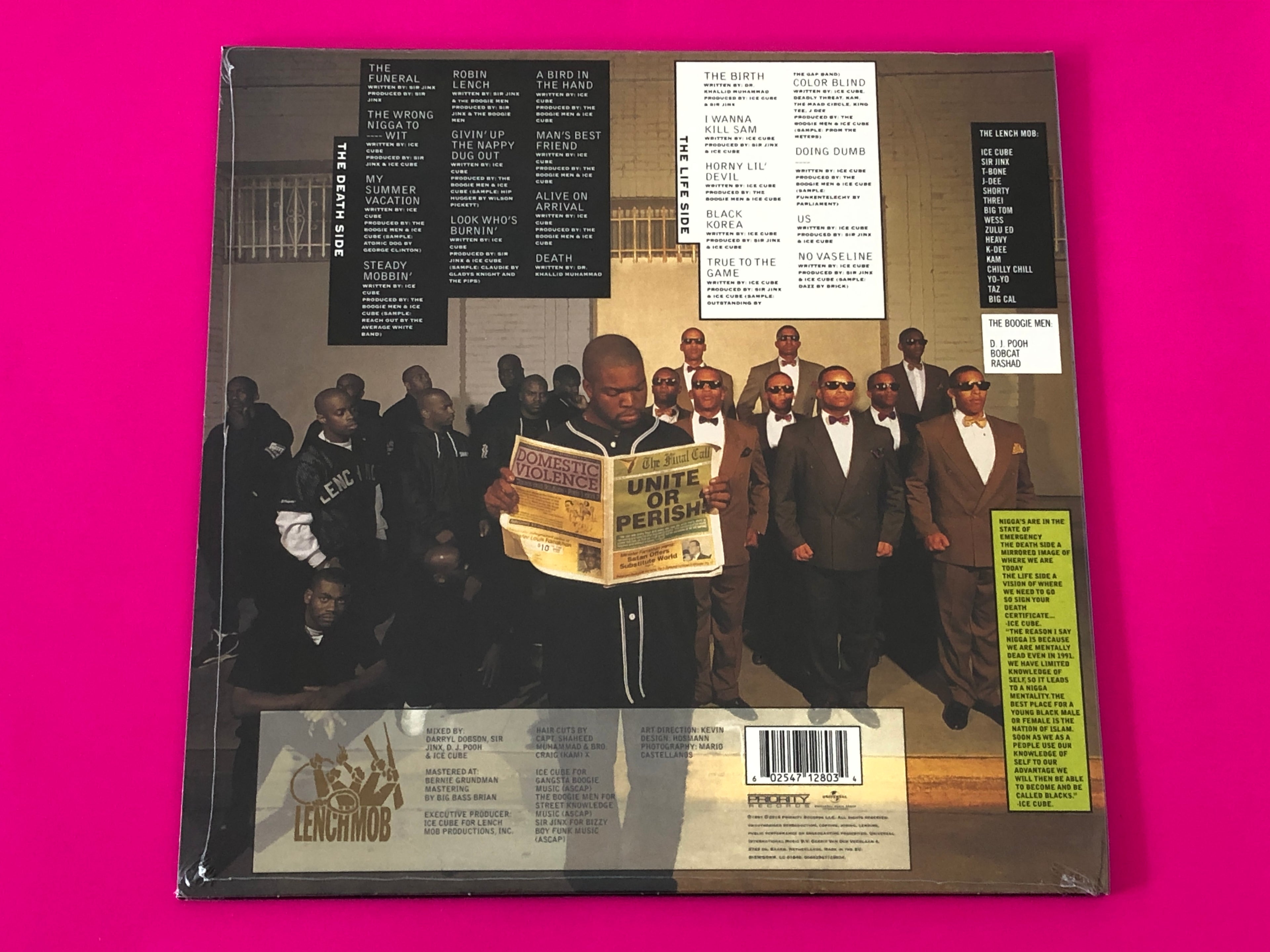 Ice Cube : Death Certificate (LP, Album, RE)