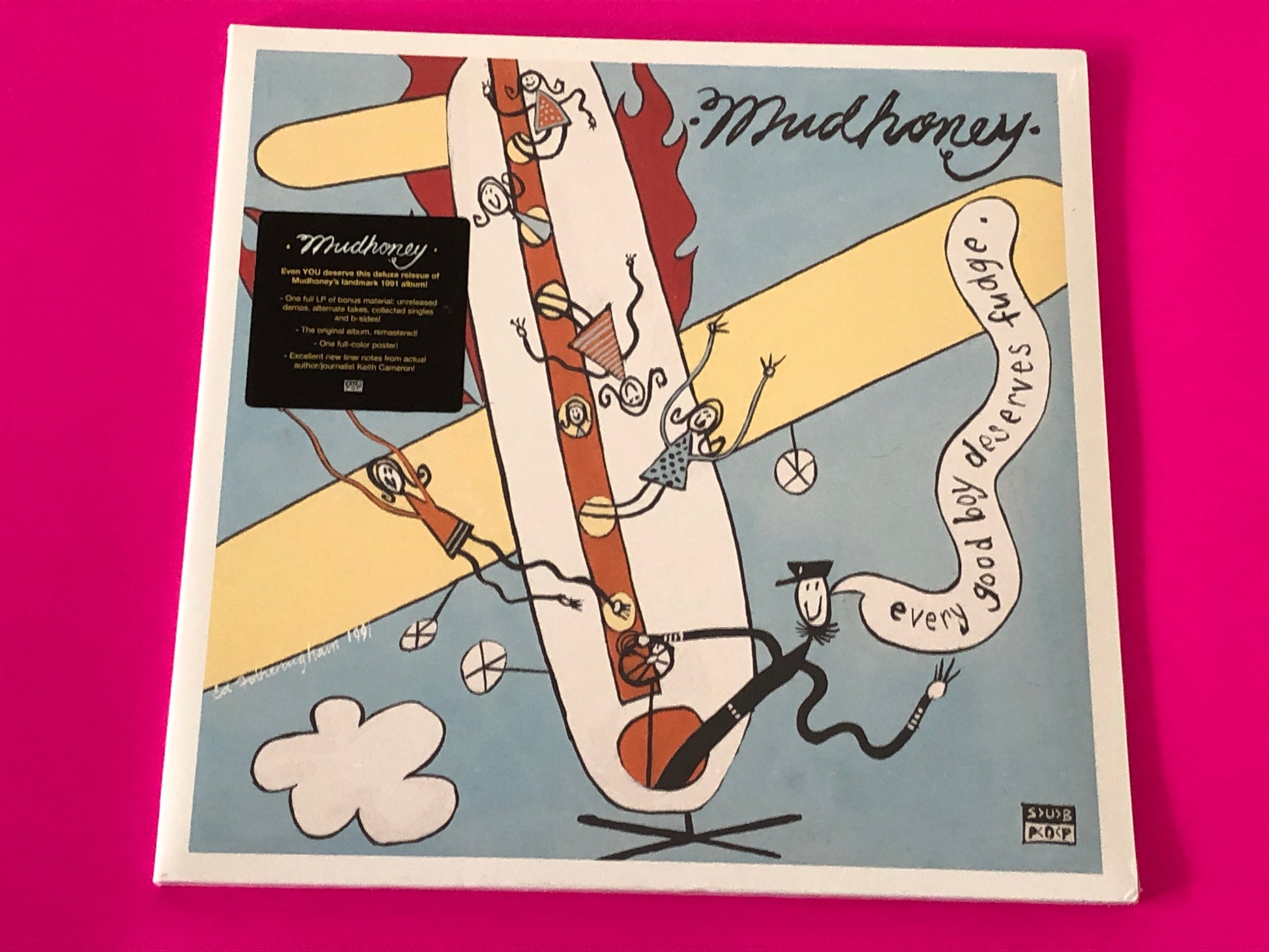 Mudhoney : Every Good Boy Deserves Fudge (LP, Album, RE + LP + Dlx, RM)