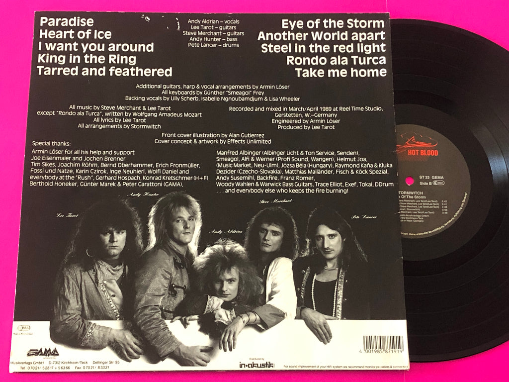 Stormwitch : Eye Of The Storm (LP, Album)