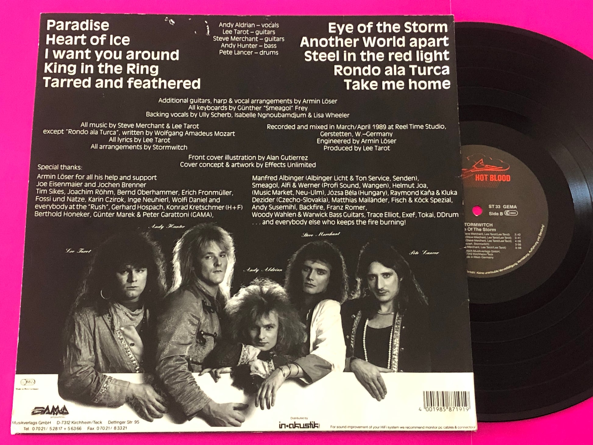 Stormwitch : Eye Of The Storm (LP, Album)