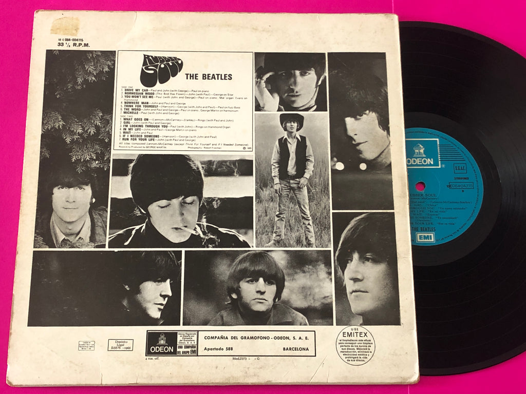 The Beatles : Rubber Soul (LP, Album, RE)