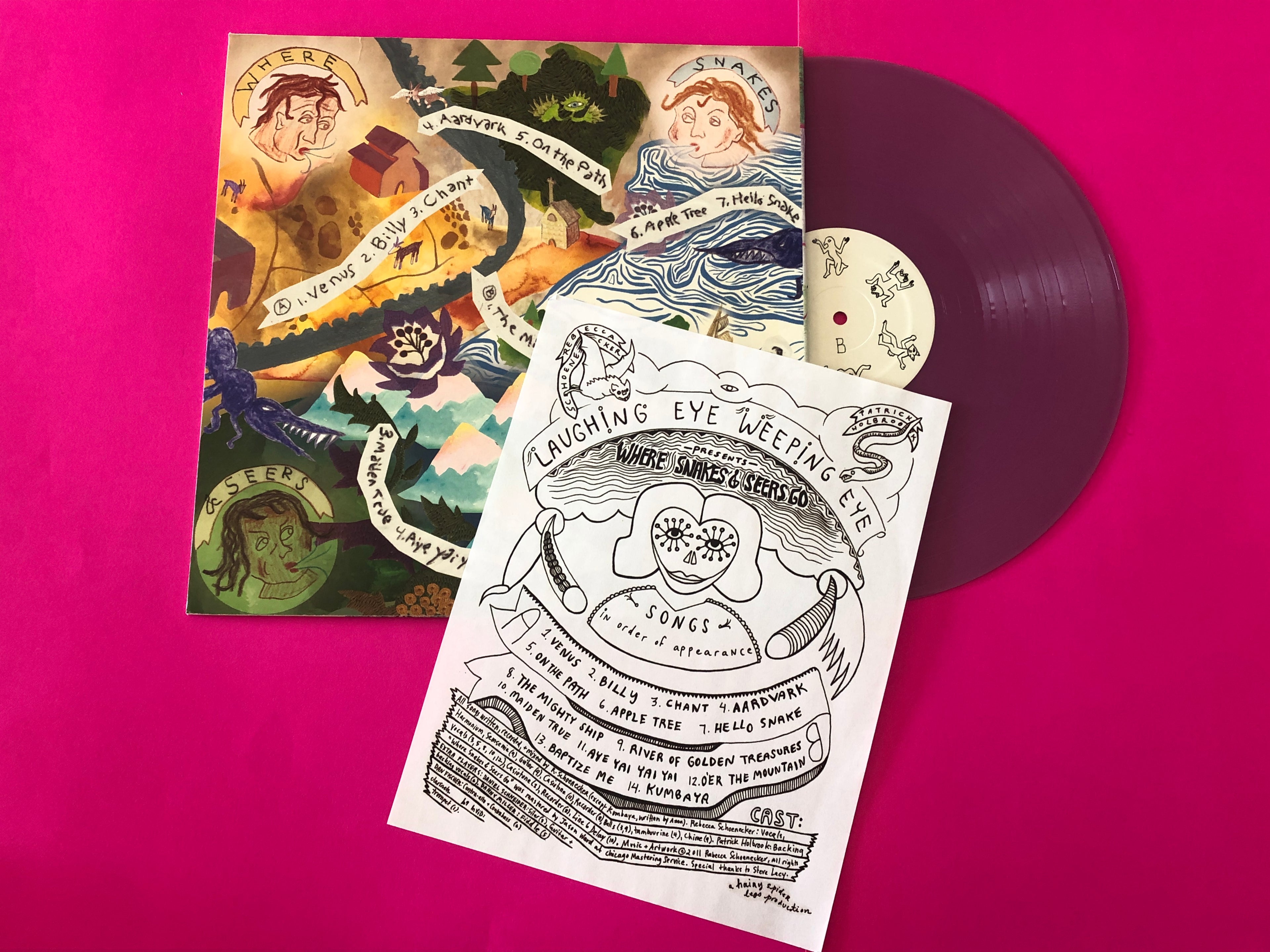 Laughing Eye Weeping Eye : Where Snakes & Seers Go (12", lil)