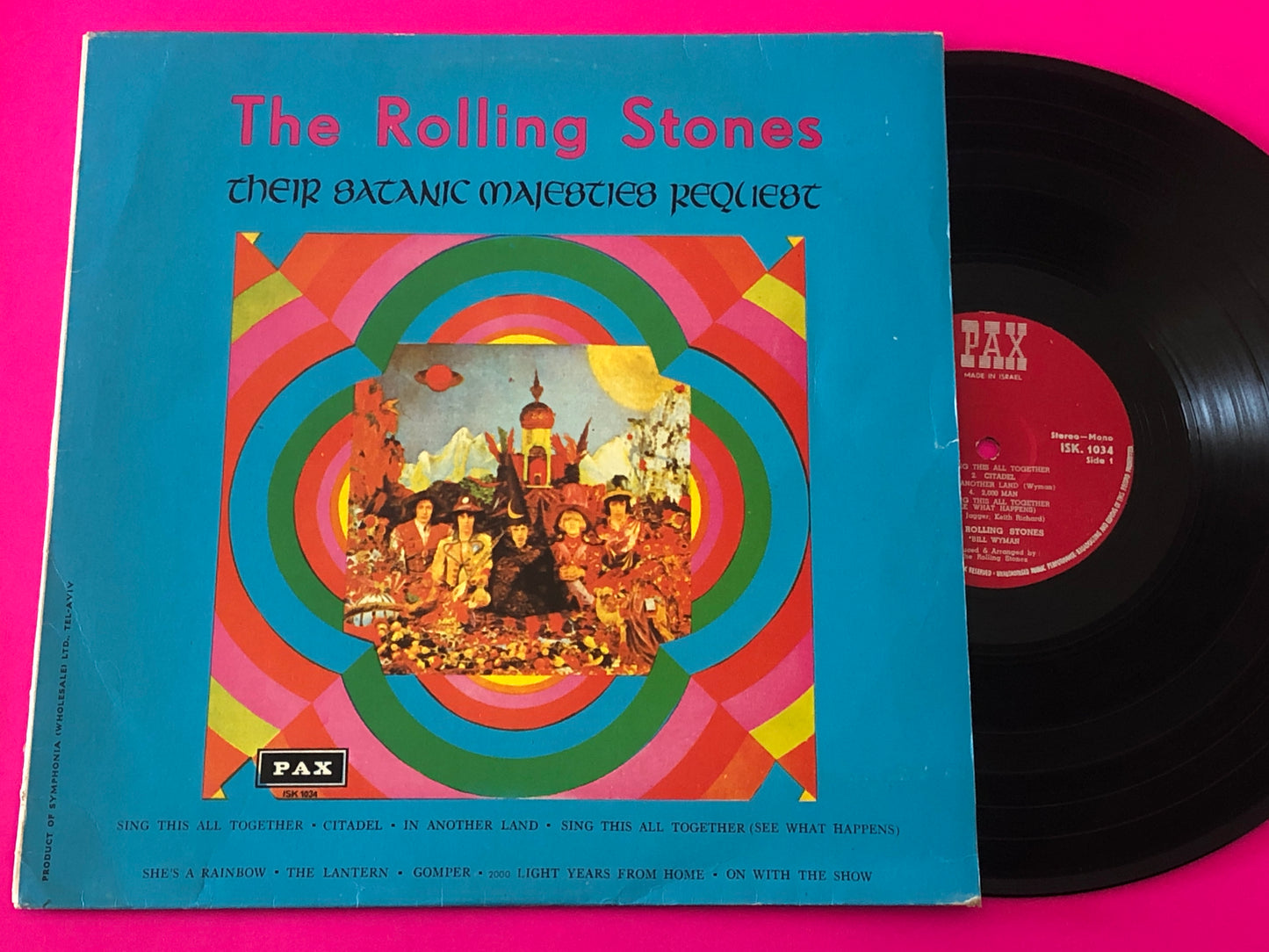 The Rolling Stones : Their Satanic Majesties Request (LP, Album)
