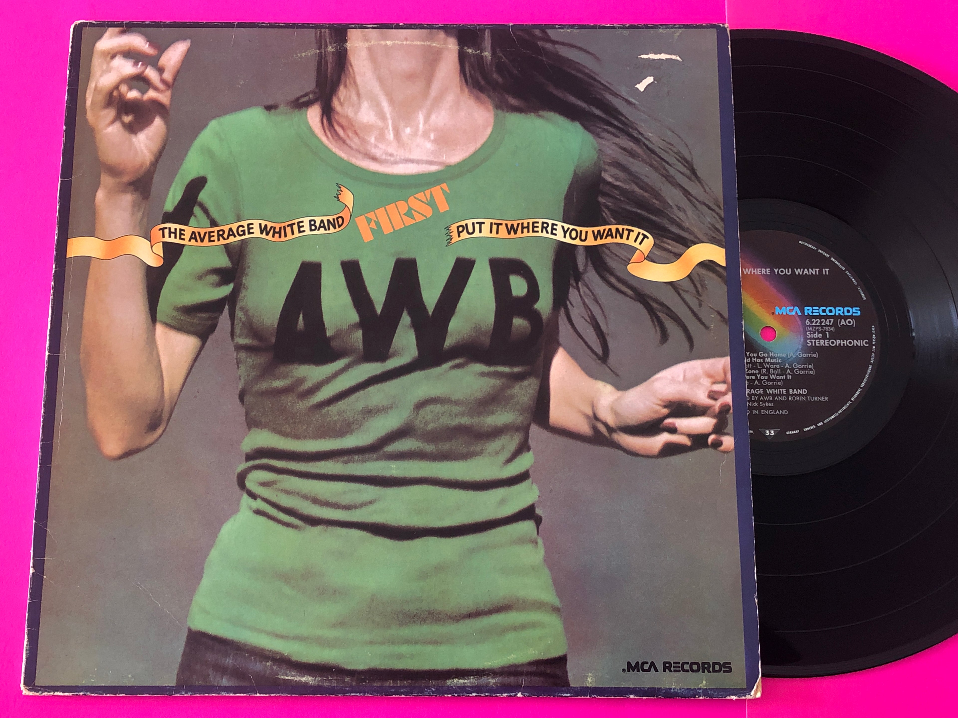 Average White Band : Put It Where You Want It (LP, Album, RE)