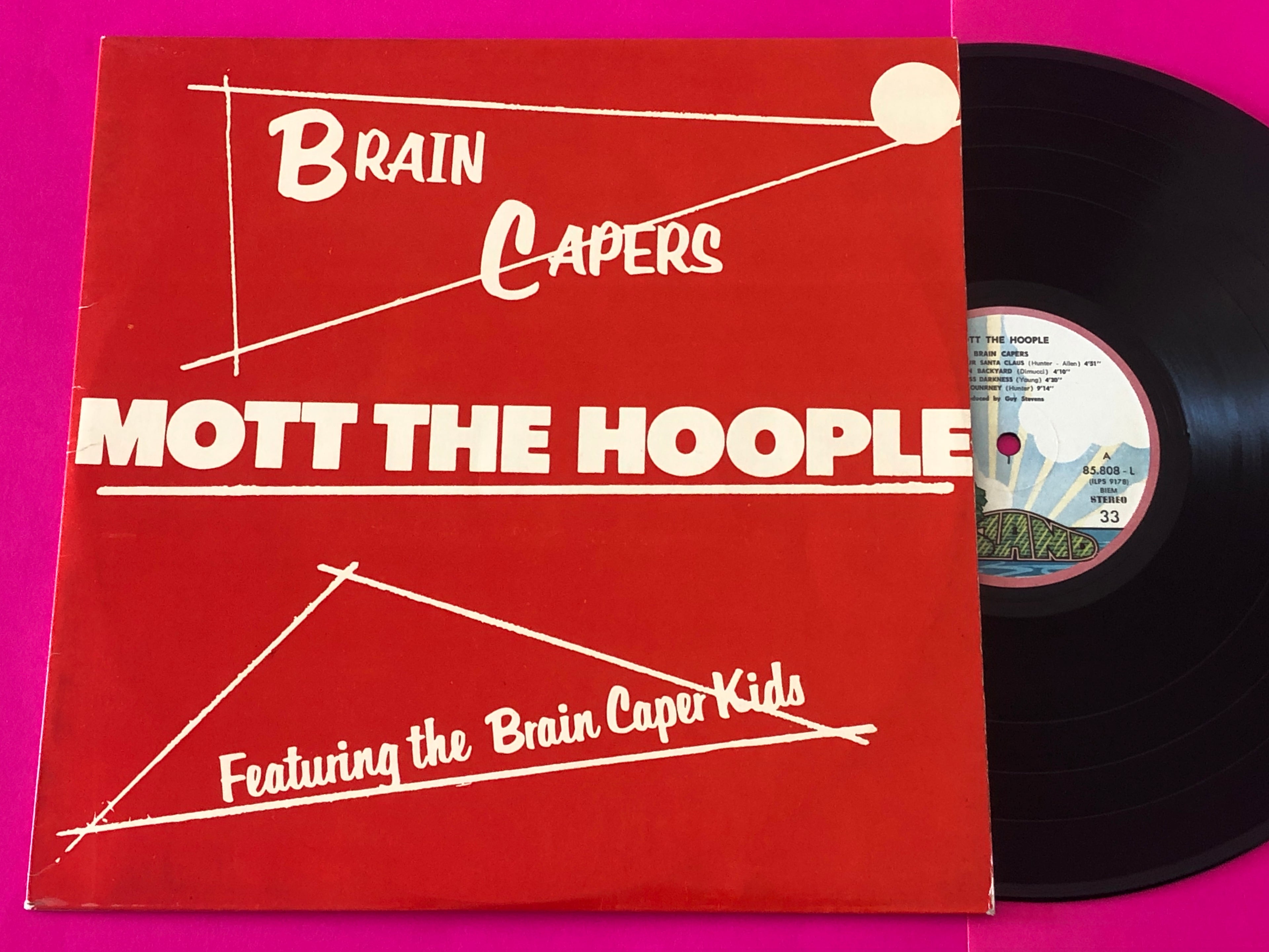 Mott The Hoople : Brain Capers (LP, Album)