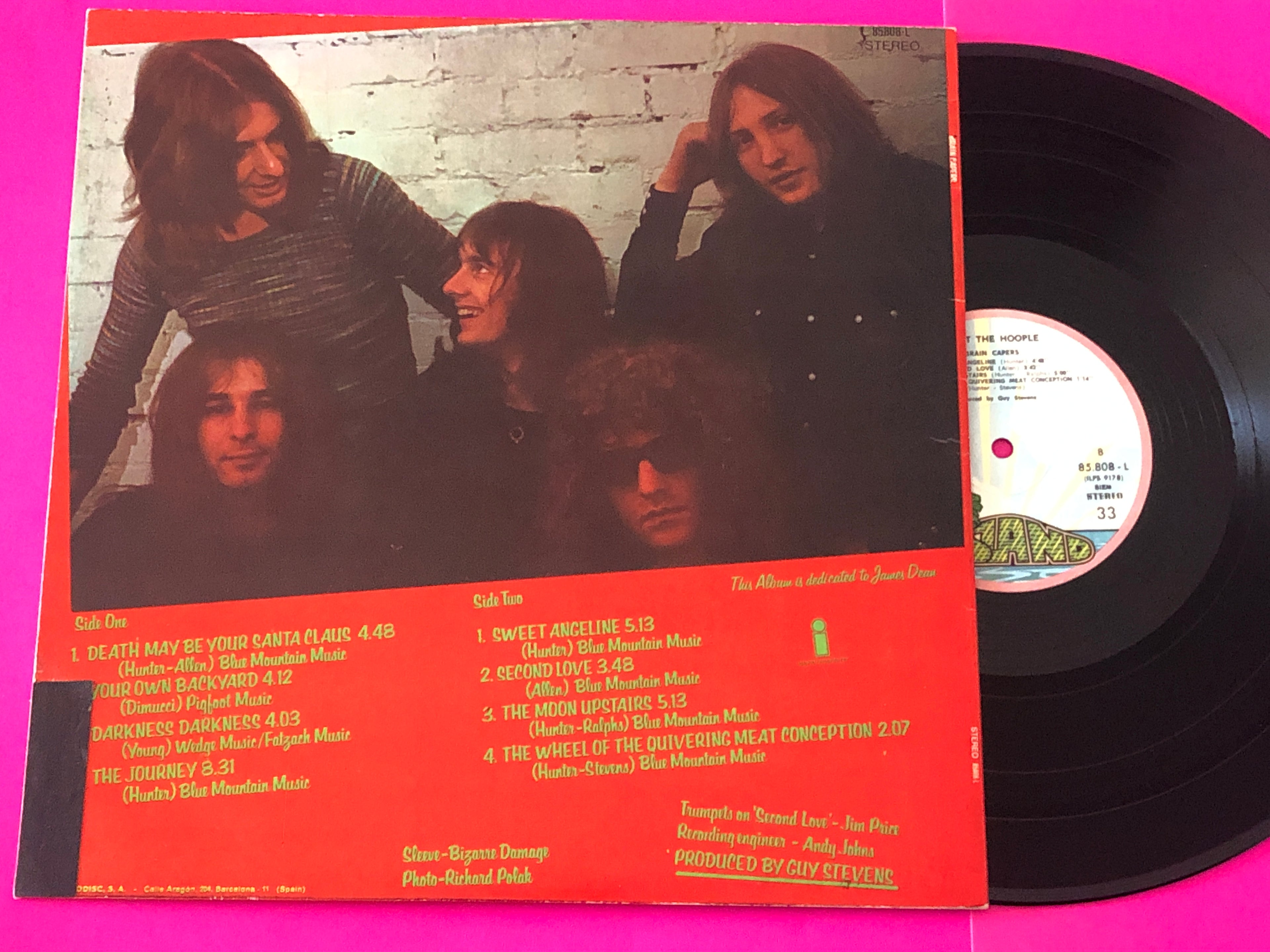 Mott The Hoople : Brain Capers (LP, Album)