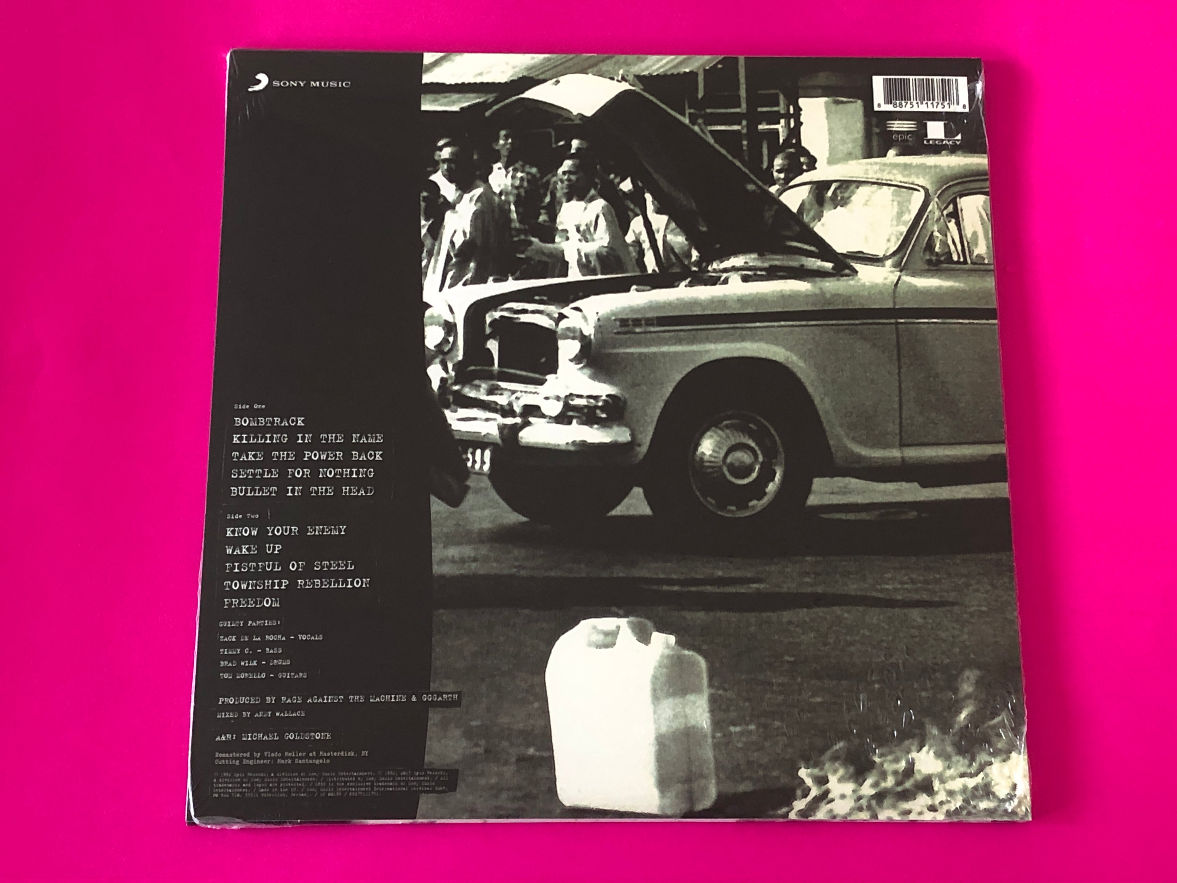 Rage Against The Machine : Rage Against The Machine (LP, Album, RE, RM, 180)