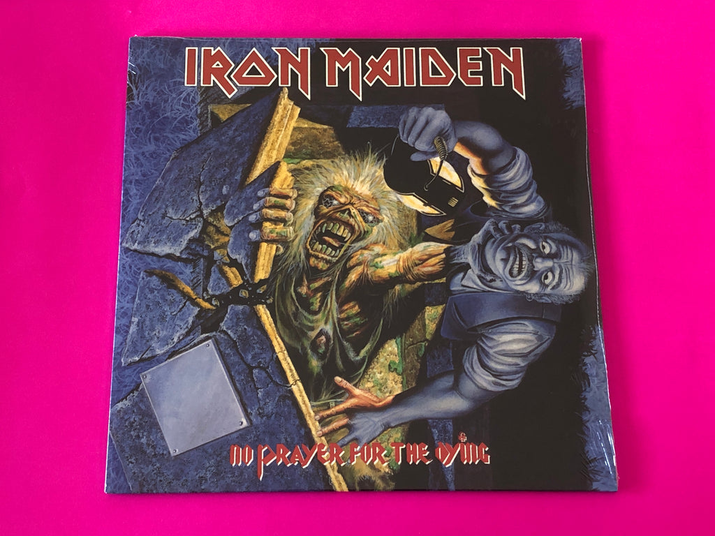Iron Maiden : No Prayer For The Dying (LP, Album, RE, RM)