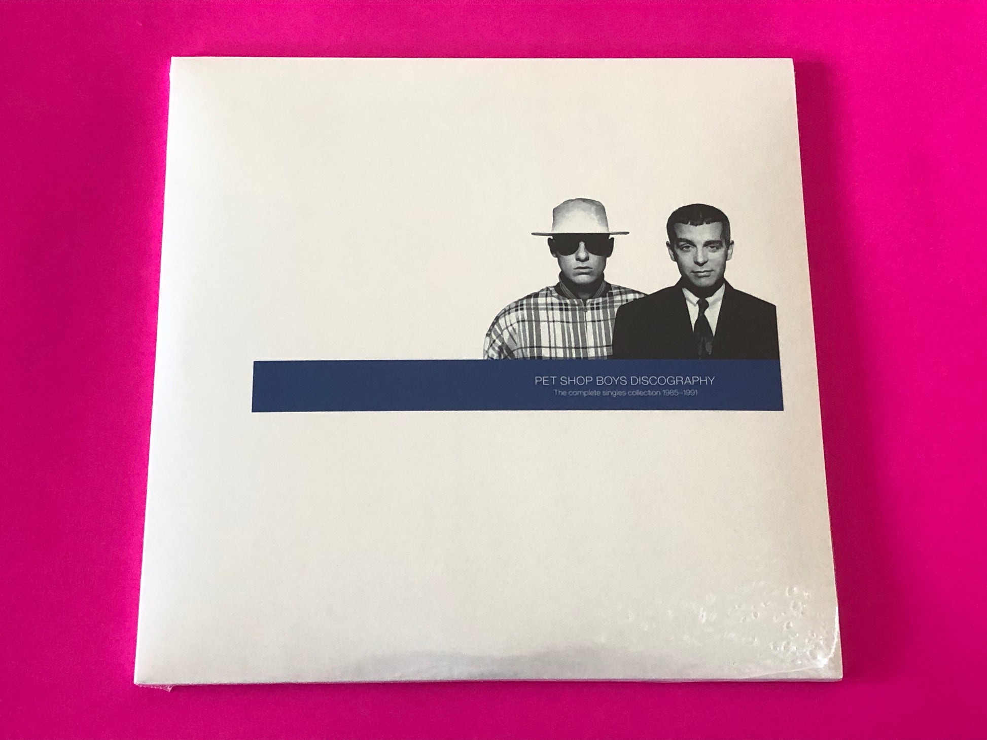 Pet Shop Boys : Discography (The Complete Singles Collection 1985-1991) (2xLP, Comp, RE, RM)