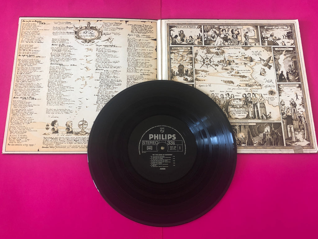 Ange (4) : By The Sons Of Mandrin (LP, Album, Gat)
