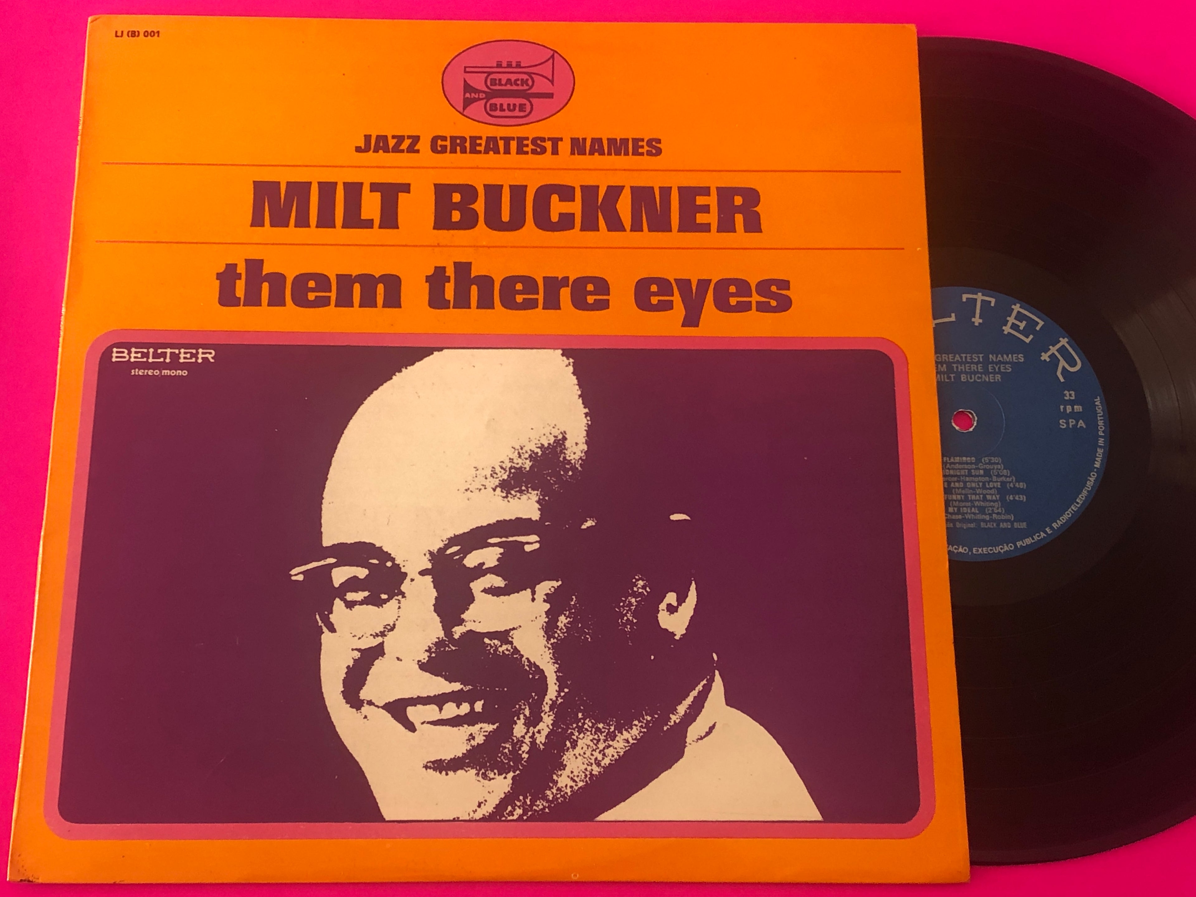 Milt Buckner : Them There Eyes (LP, Album, RE)