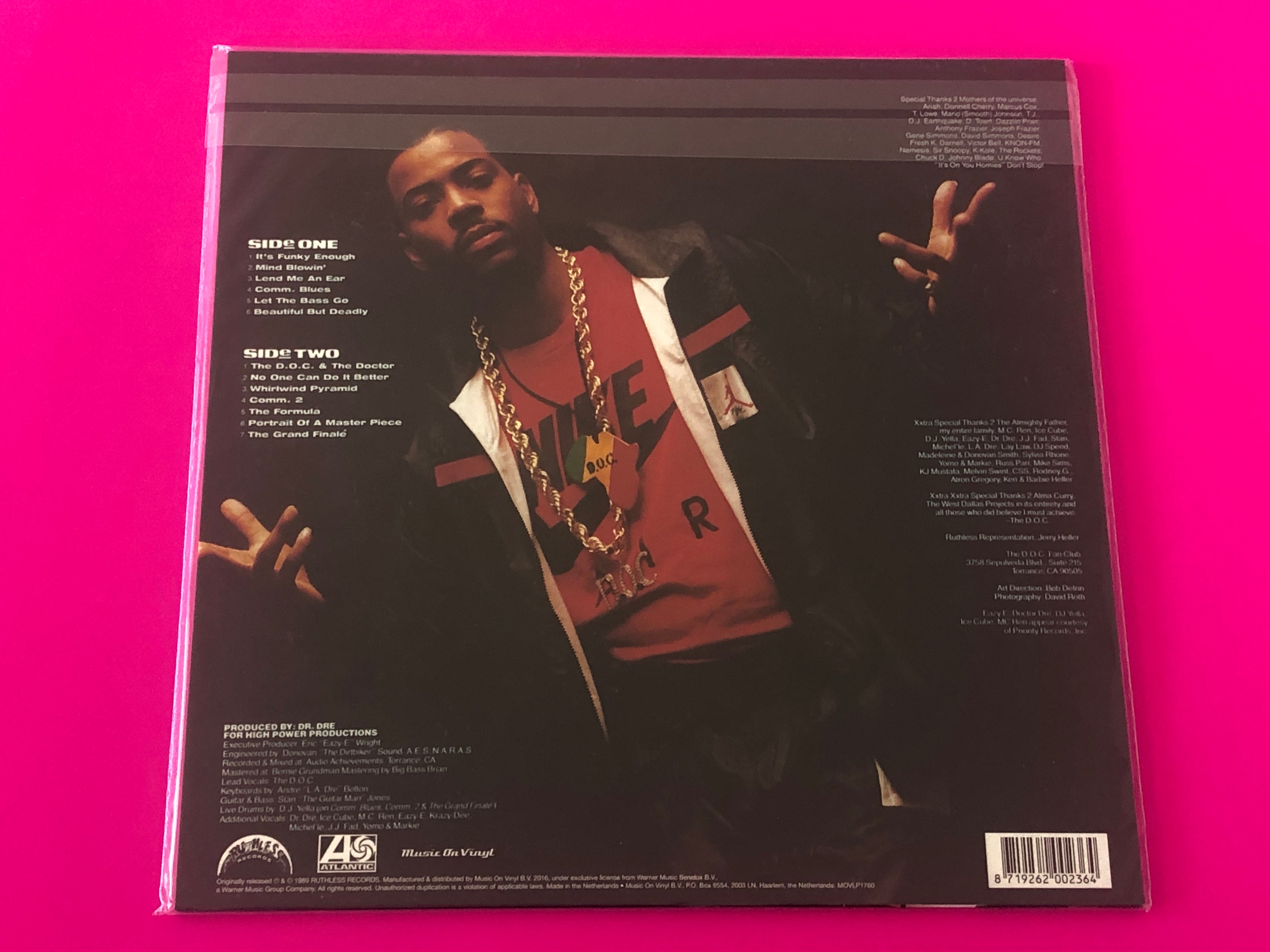 The D.O.C. : No One Can Do It Better (LP, Album, RE, 180)