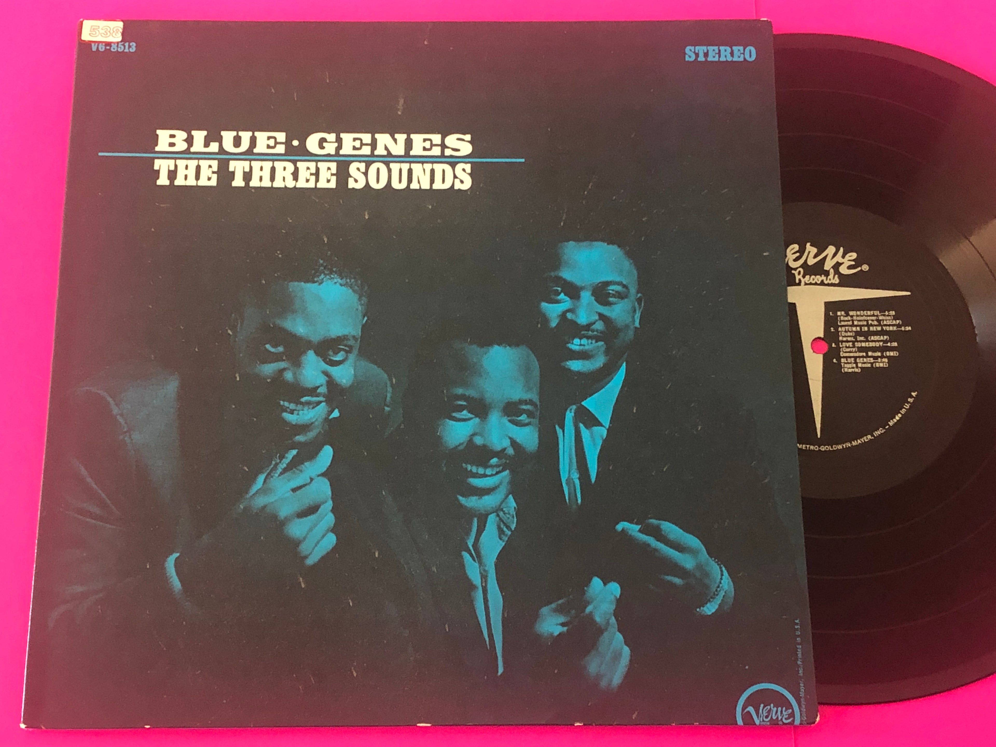 The Three Sounds : Blue Genes (LP, Album)