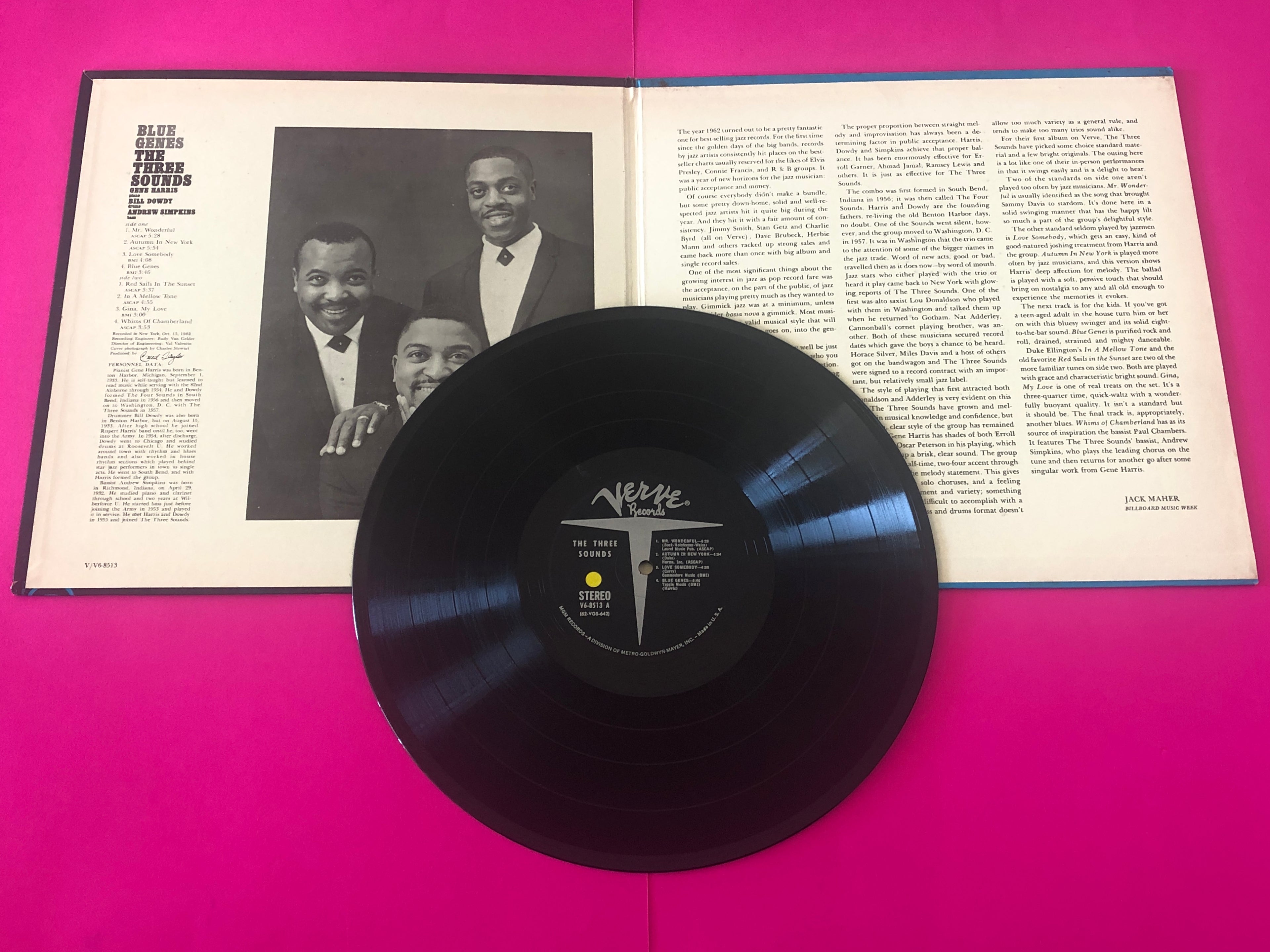 The Three Sounds : Blue Genes (LP, Album)