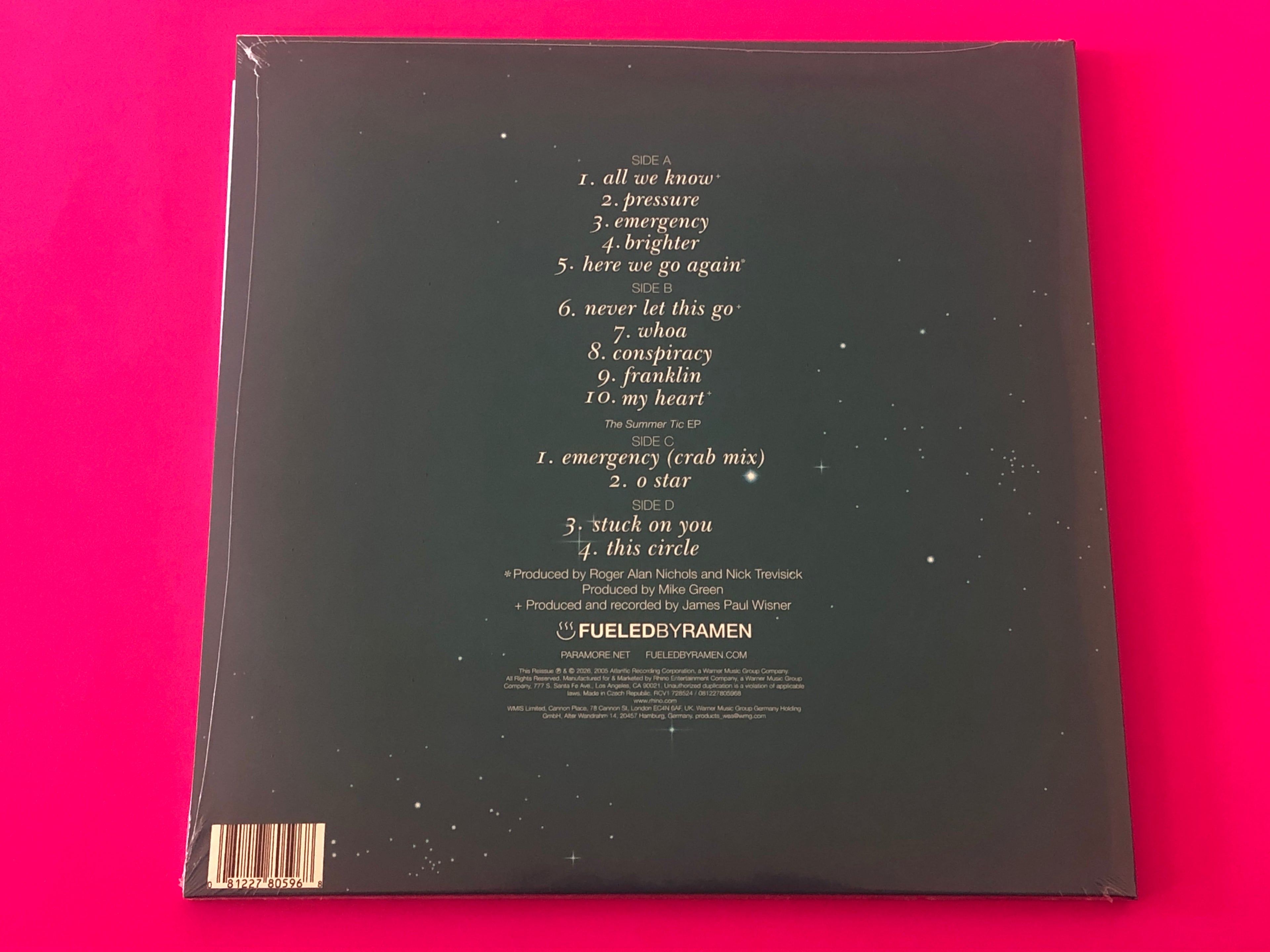 Paramore : All We Know Is Falling (LP, Album, RE + LP, EP, RE + RSD, Dlx, Ltd, Red)