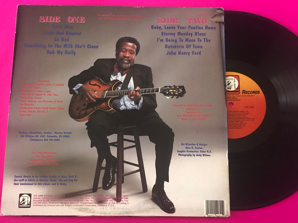 Drink Small : The Blues Doctor (LP, Album)