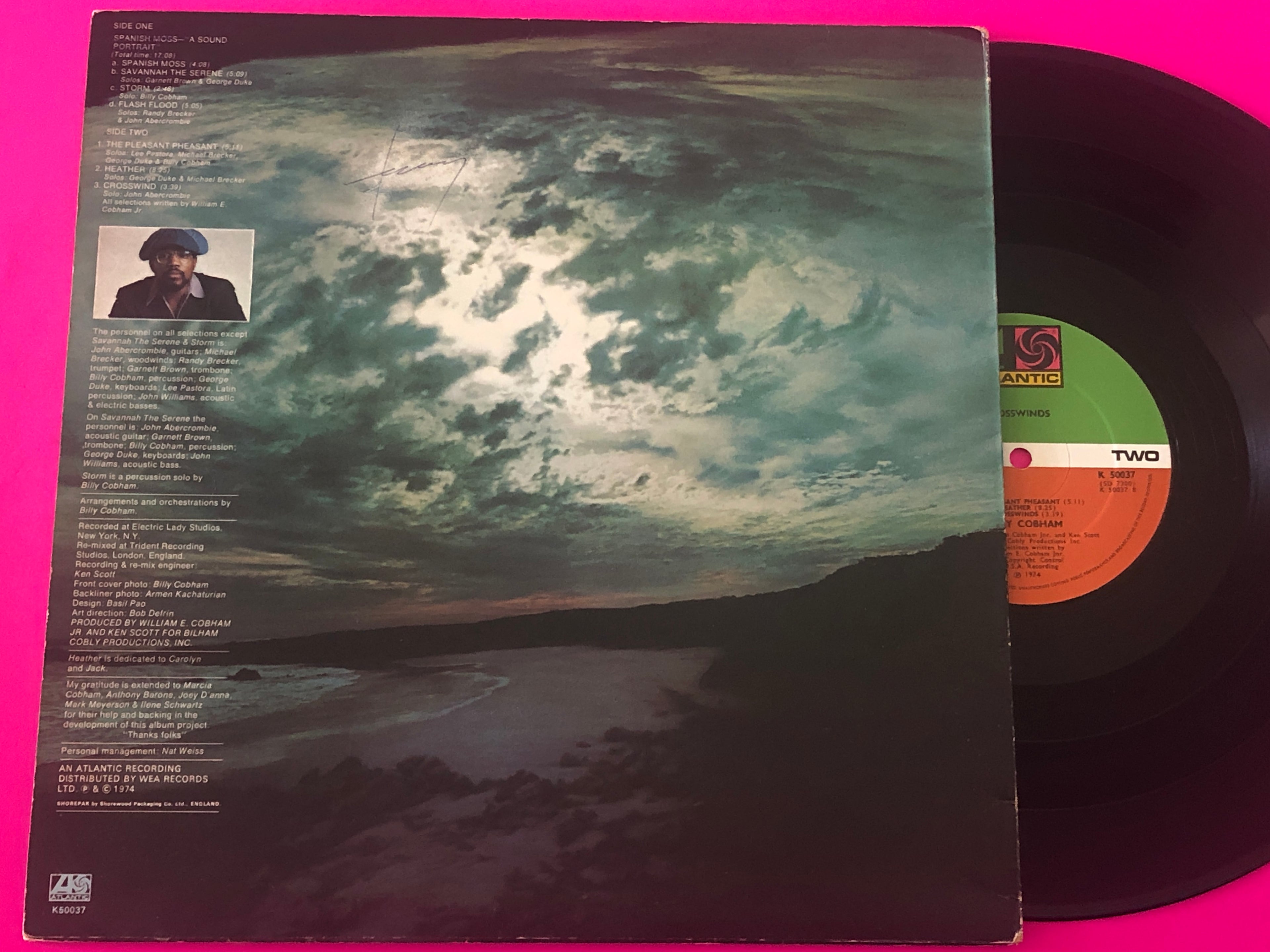 Billy Cobham : Crosswinds (LP, Album)