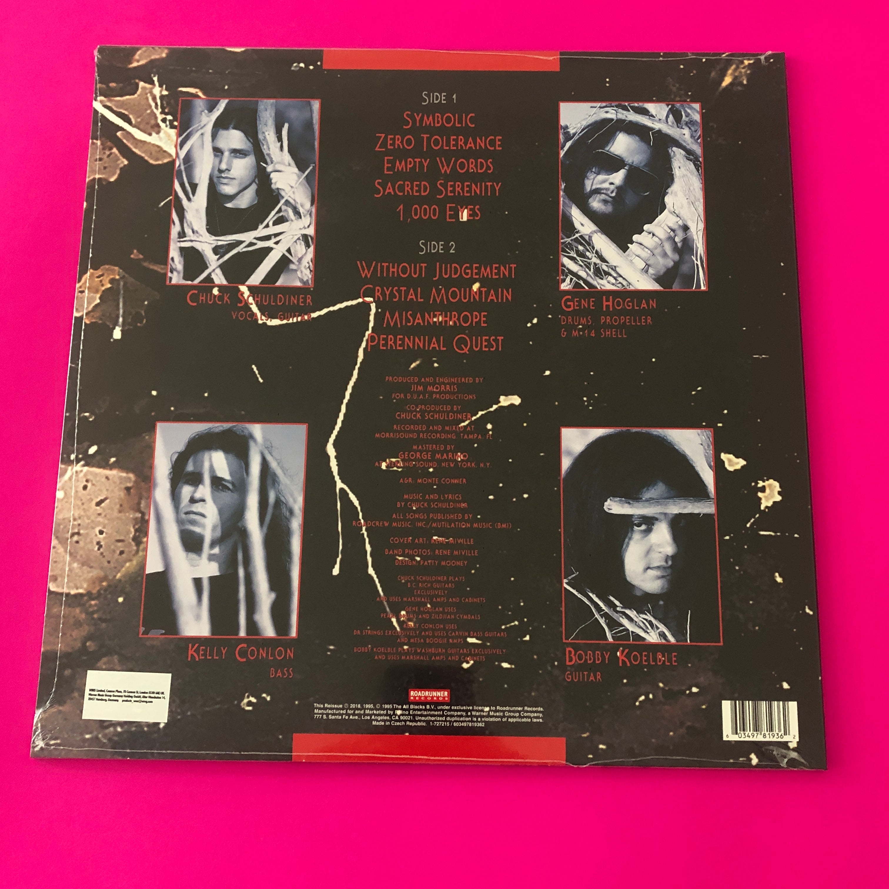 Death (2) : Symbolic (LP, Album, RE, RP)