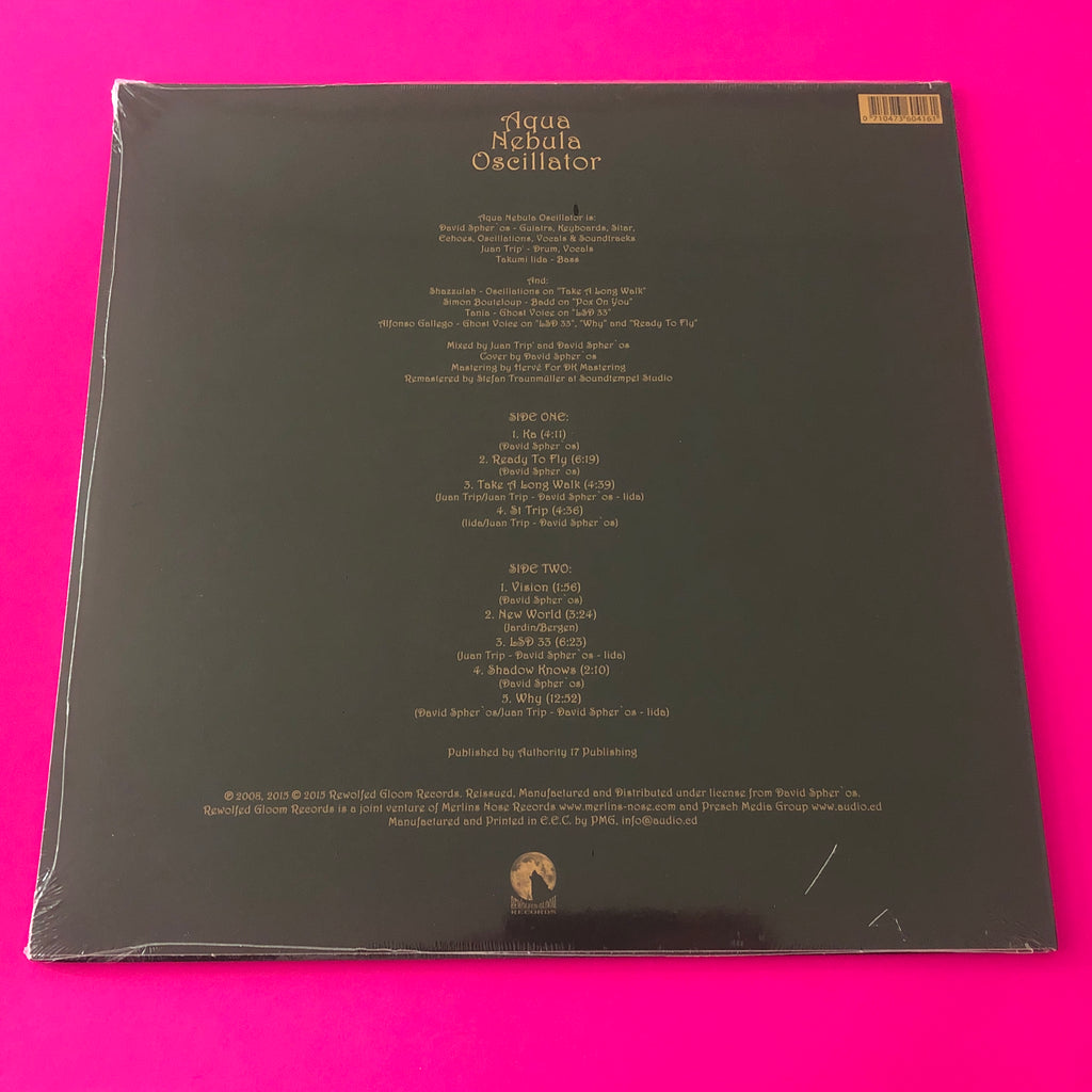 Aqua Nebula Oscillator : Aqua Nebula Oscillator (LP, Album, RE, RM)