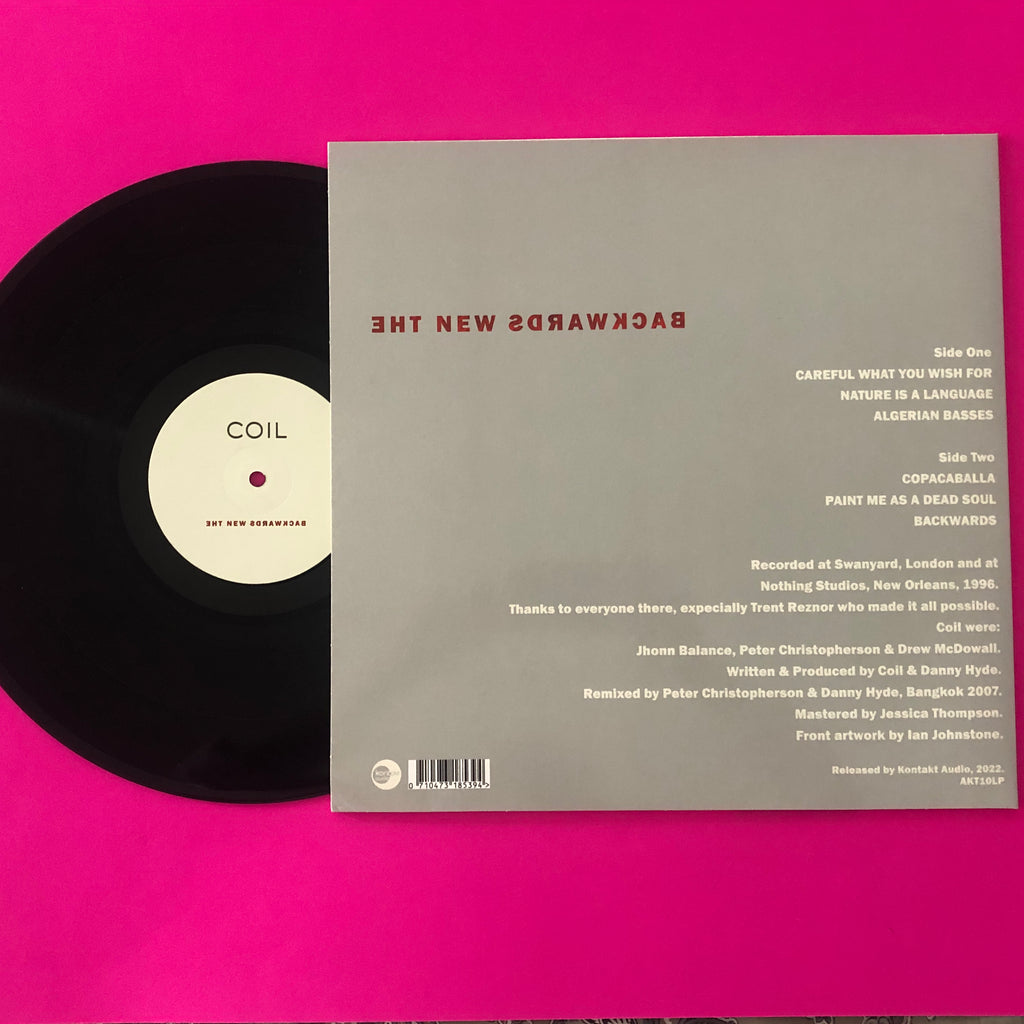 Coil : The New Backwards  (LP, Album, RE)