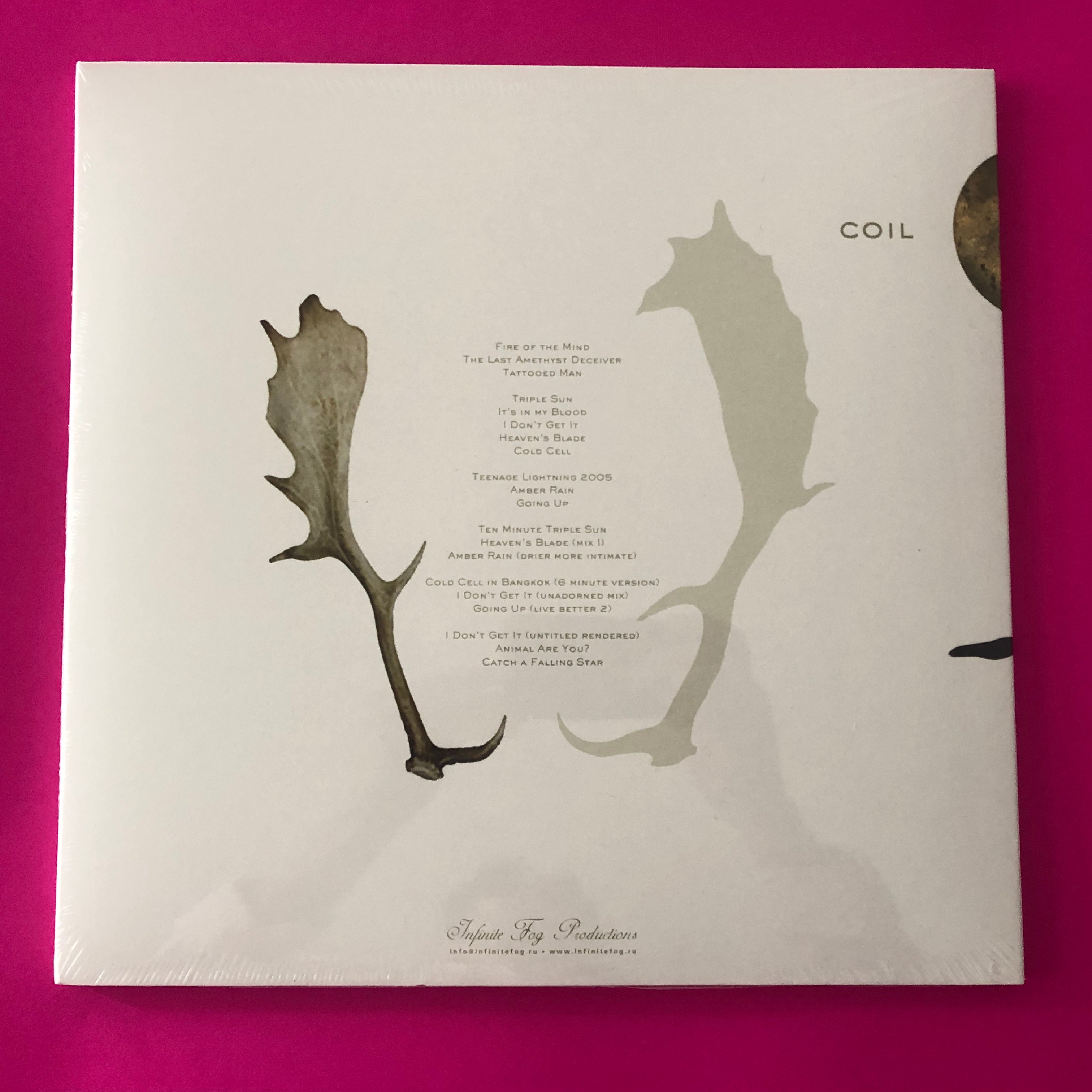 Coil : The Ape Of Naples (3xLP, Album, Ltd, RE)