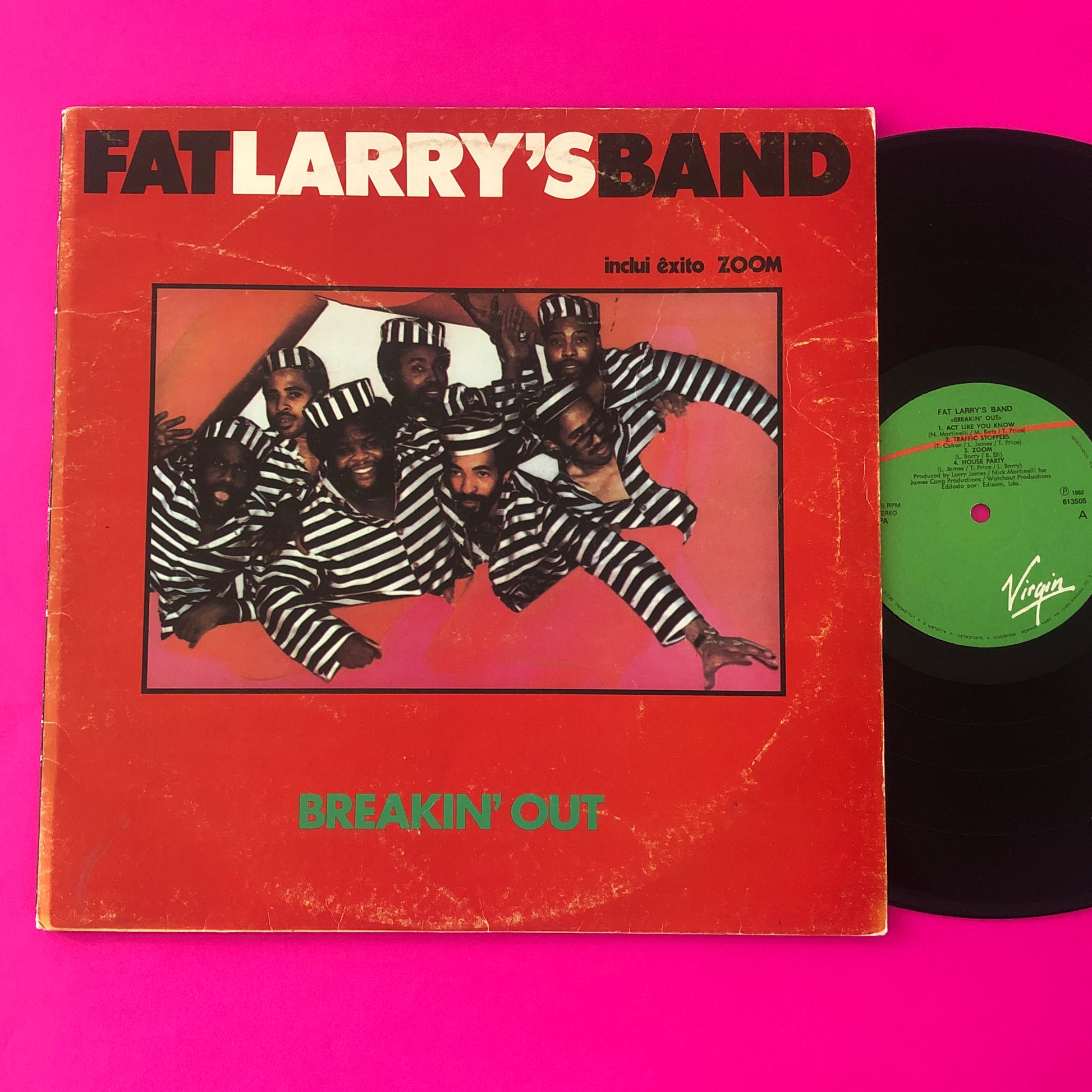Fat Larry's Band : Breakin' Out (LP, Album)