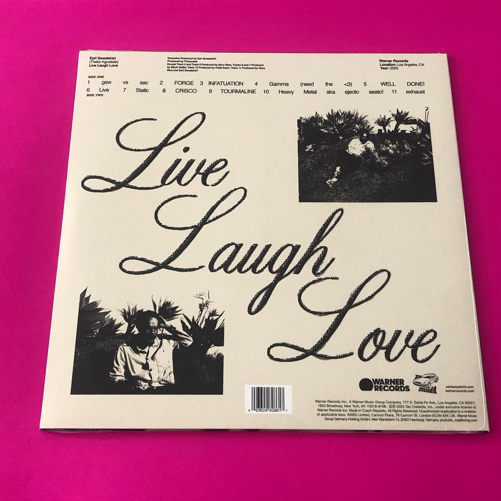 Earl Sweatshirt : Live Laugh Love (LP, Album)
