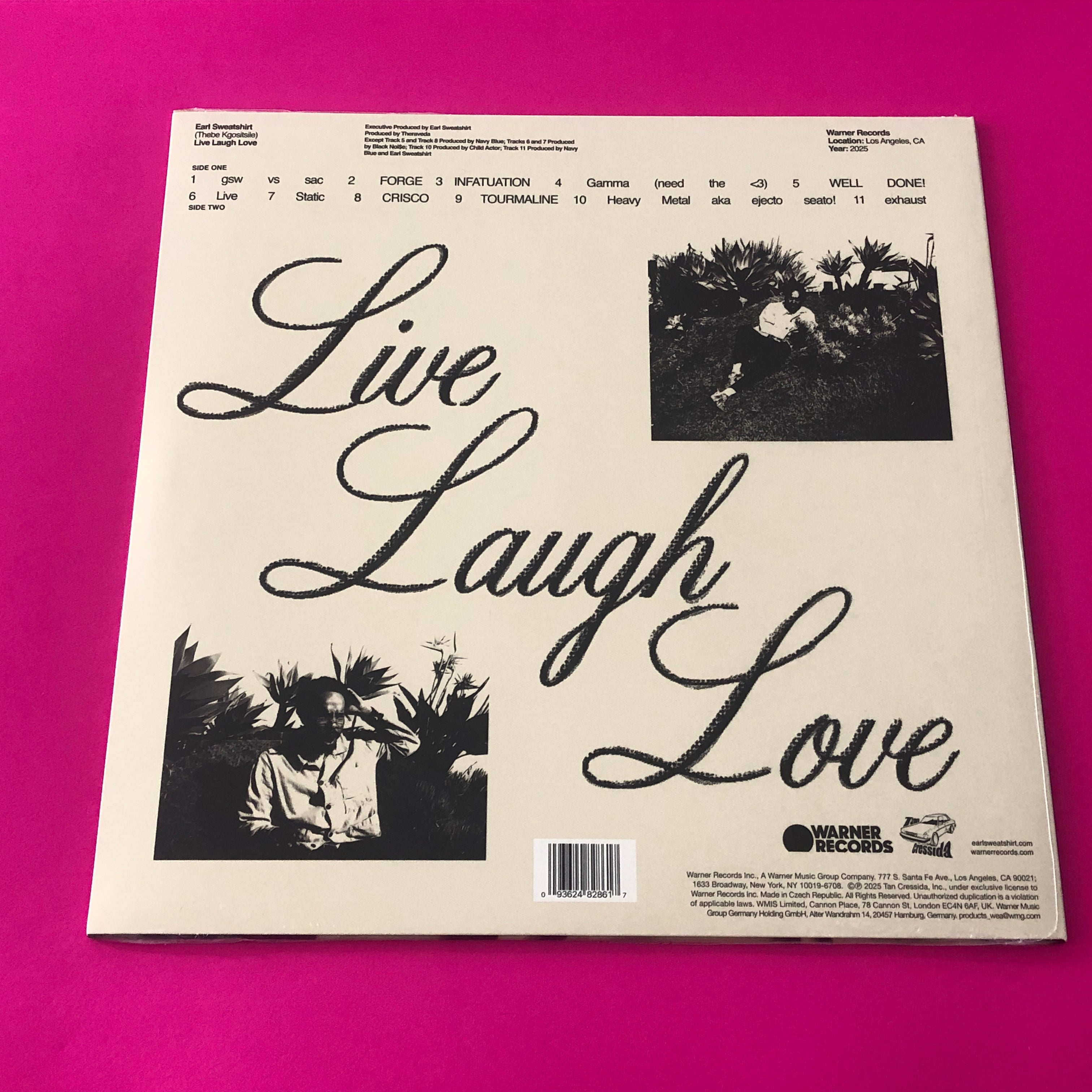Earl Sweatshirt : Live Laugh Love (LP, Album)