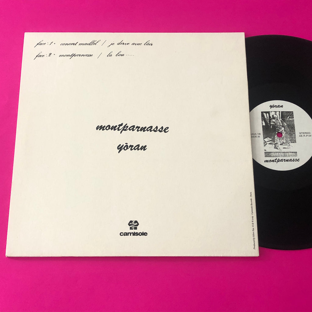 Yoran : Montparnasse (12", EP, Ltd, RE, RM)