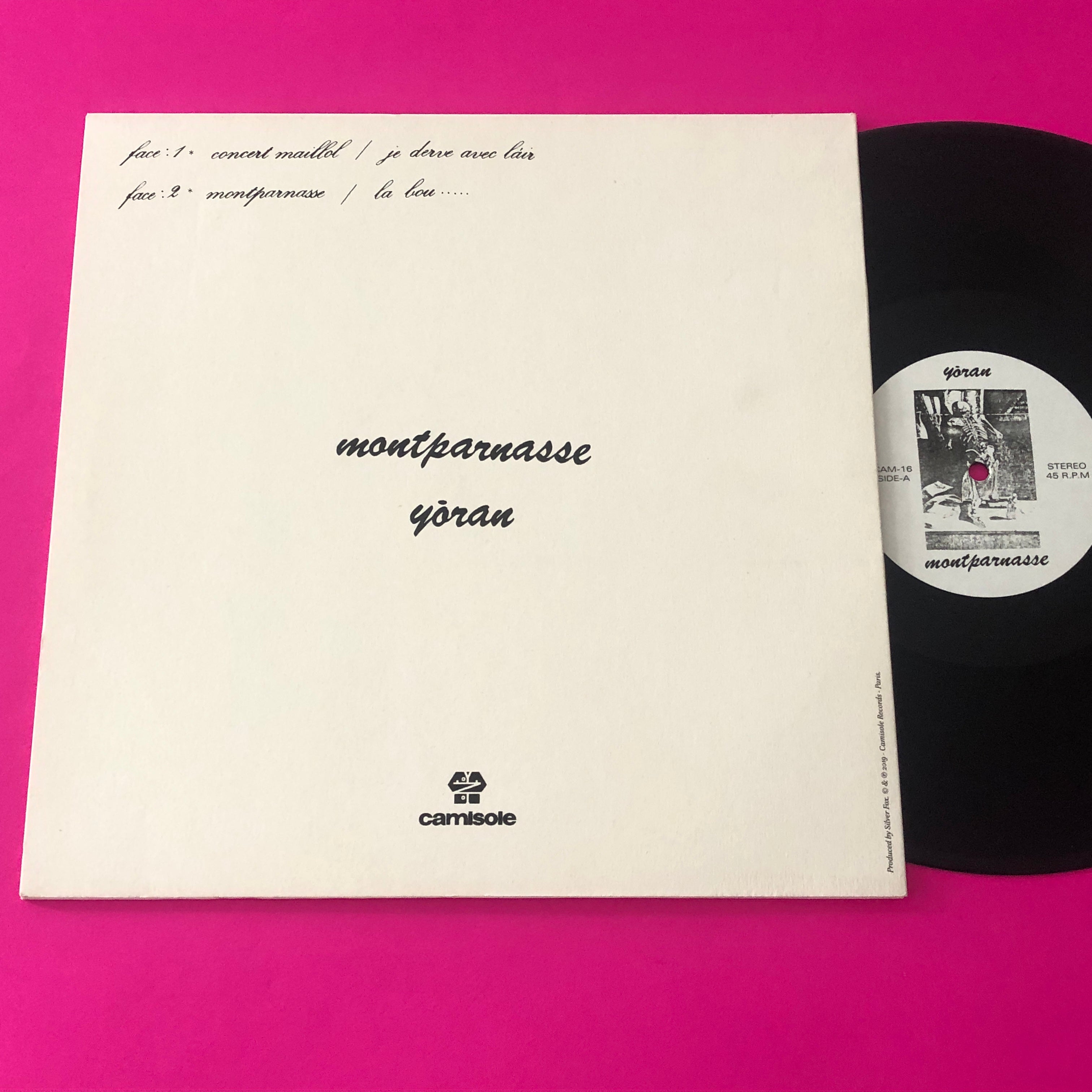 Yoran : Montparnasse (12", EP, Ltd, RE, RM)