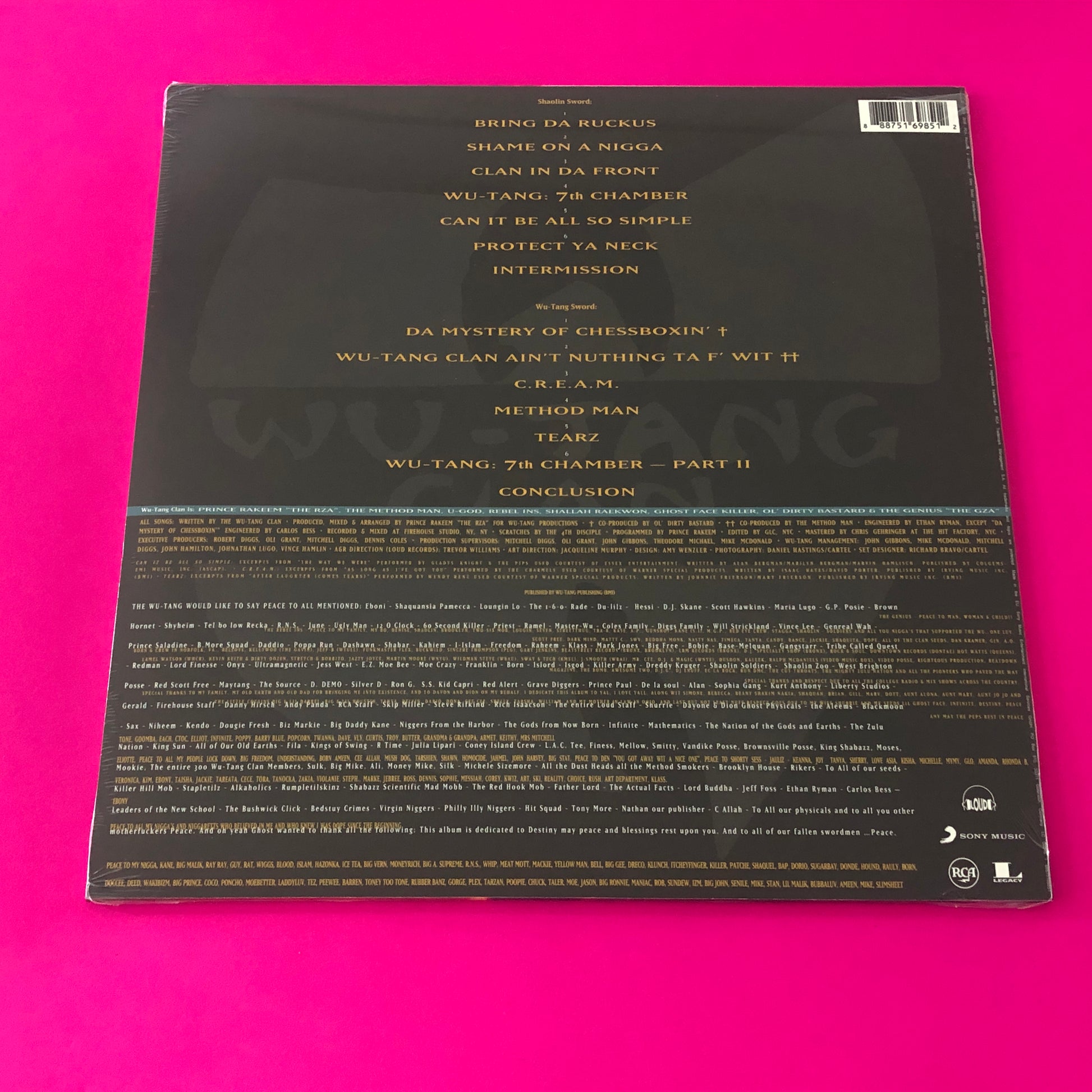 Wu-Tang Clan : Enter The Wu-Tang (36 Chambers) (LP, Album, RE, 180)