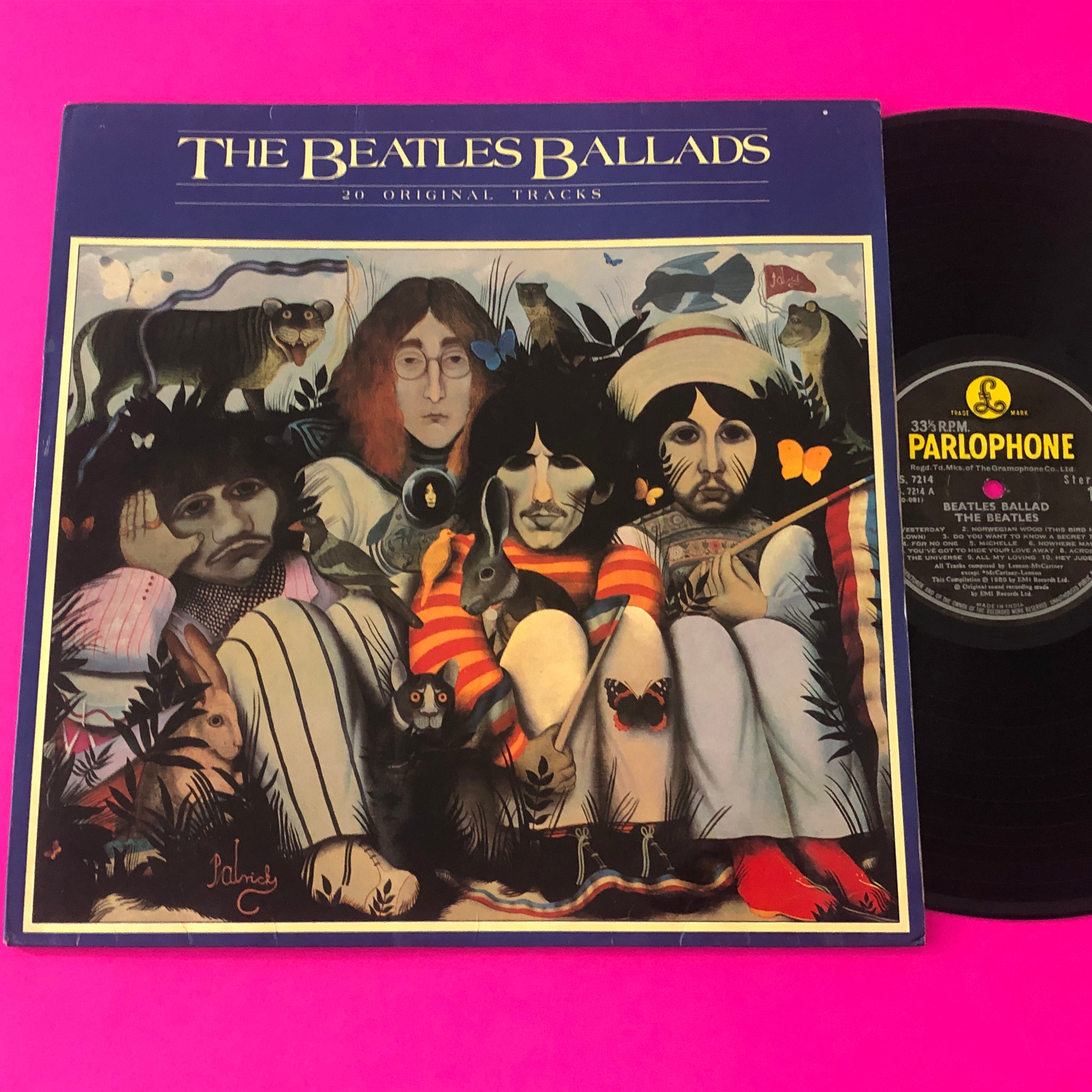 The Beatles : The Beatles Ballads (LP, Comp)
