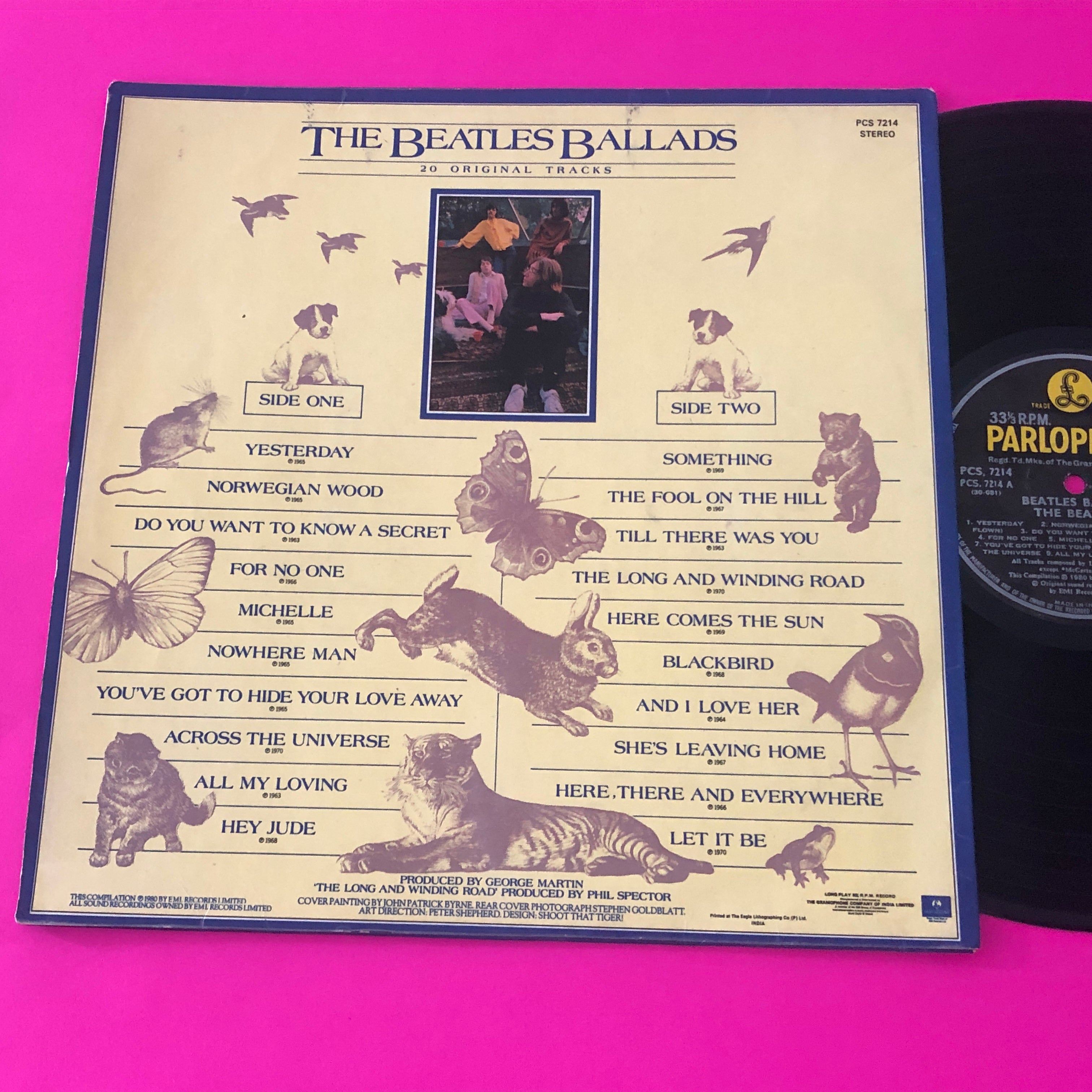 The Beatles : The Beatles Ballads (LP, Comp)