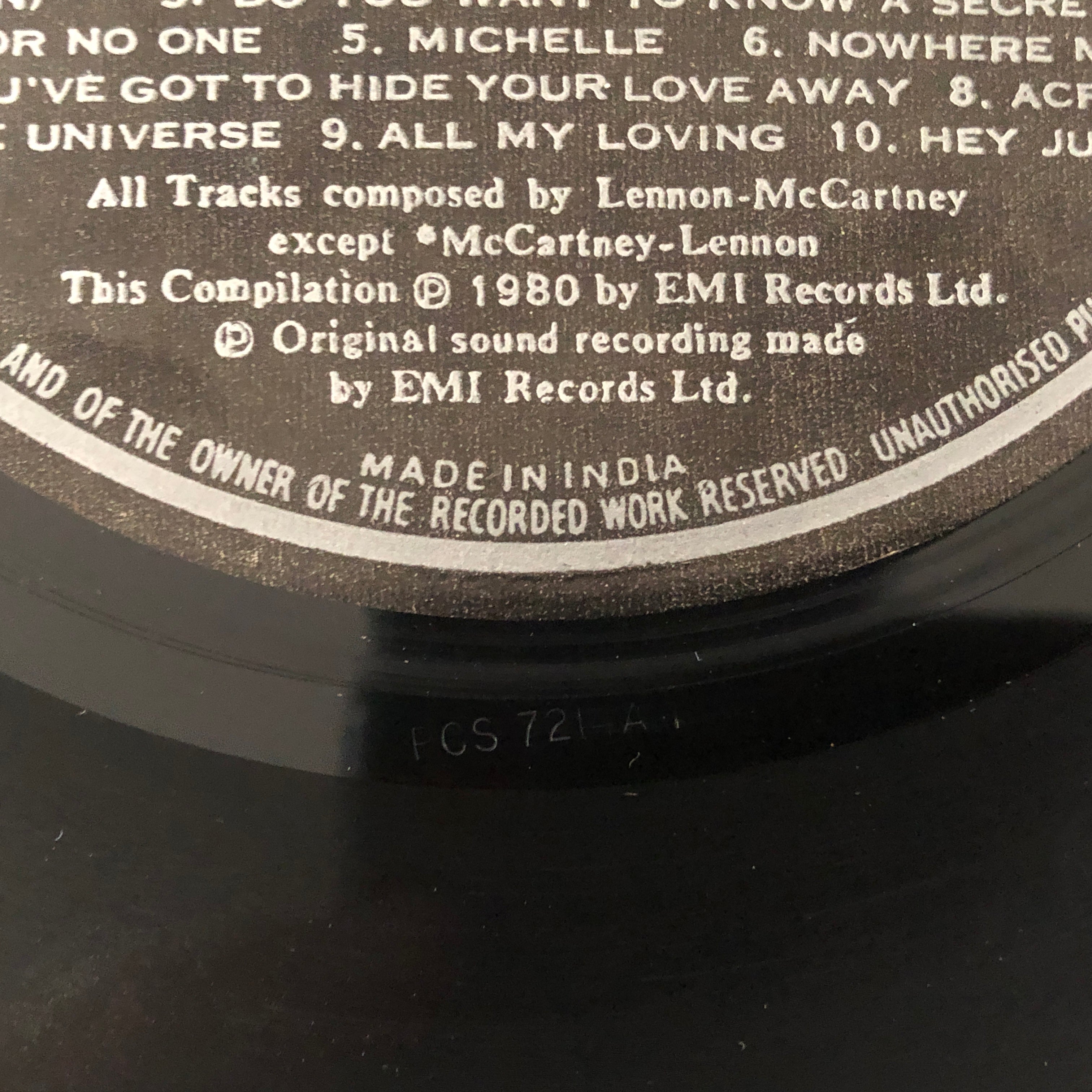 The Beatles : The Beatles Ballads (LP, Comp)