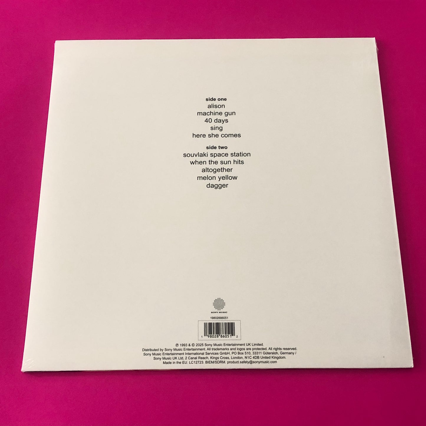 Slowdive : Souvlaki (LP, Album, RE, MPO)