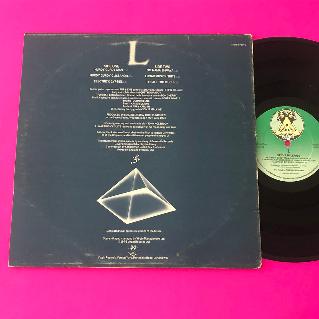 Steve Hillage : L (LP, Album)