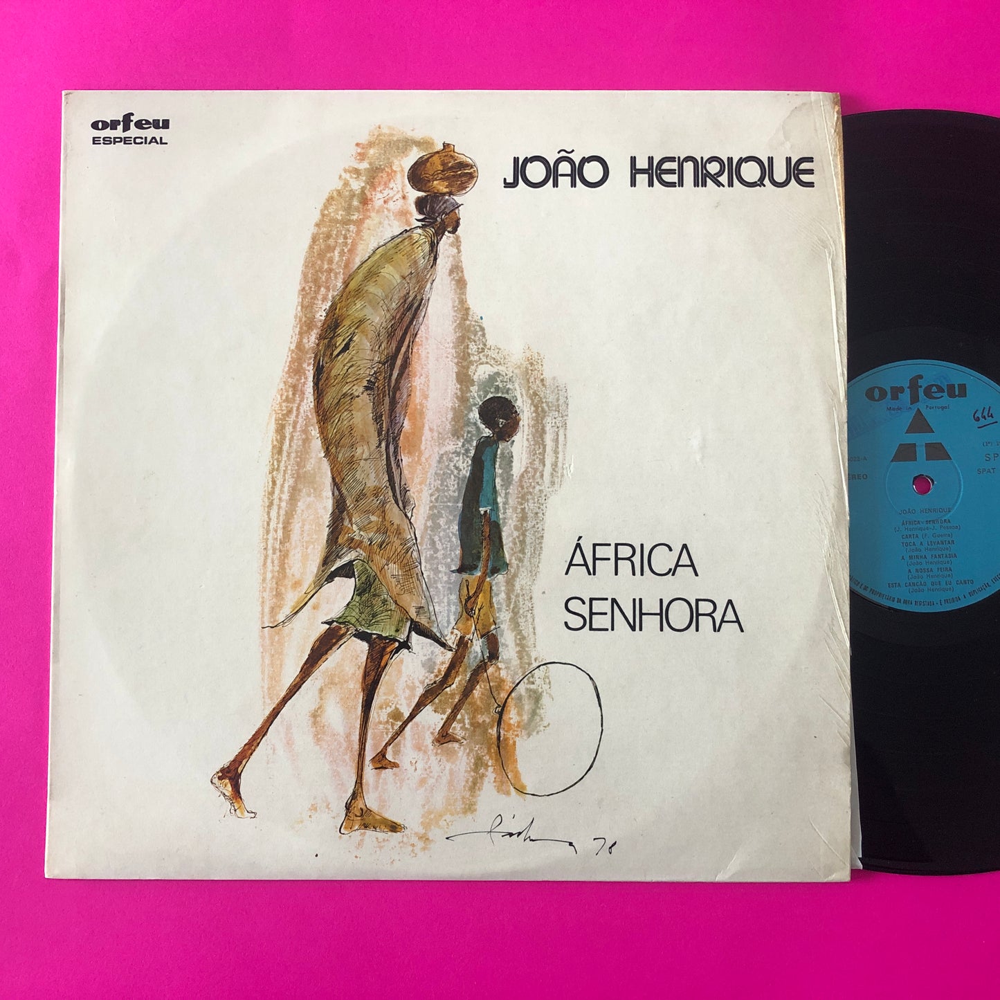 João Henrique : África Senhora (LP, Album)