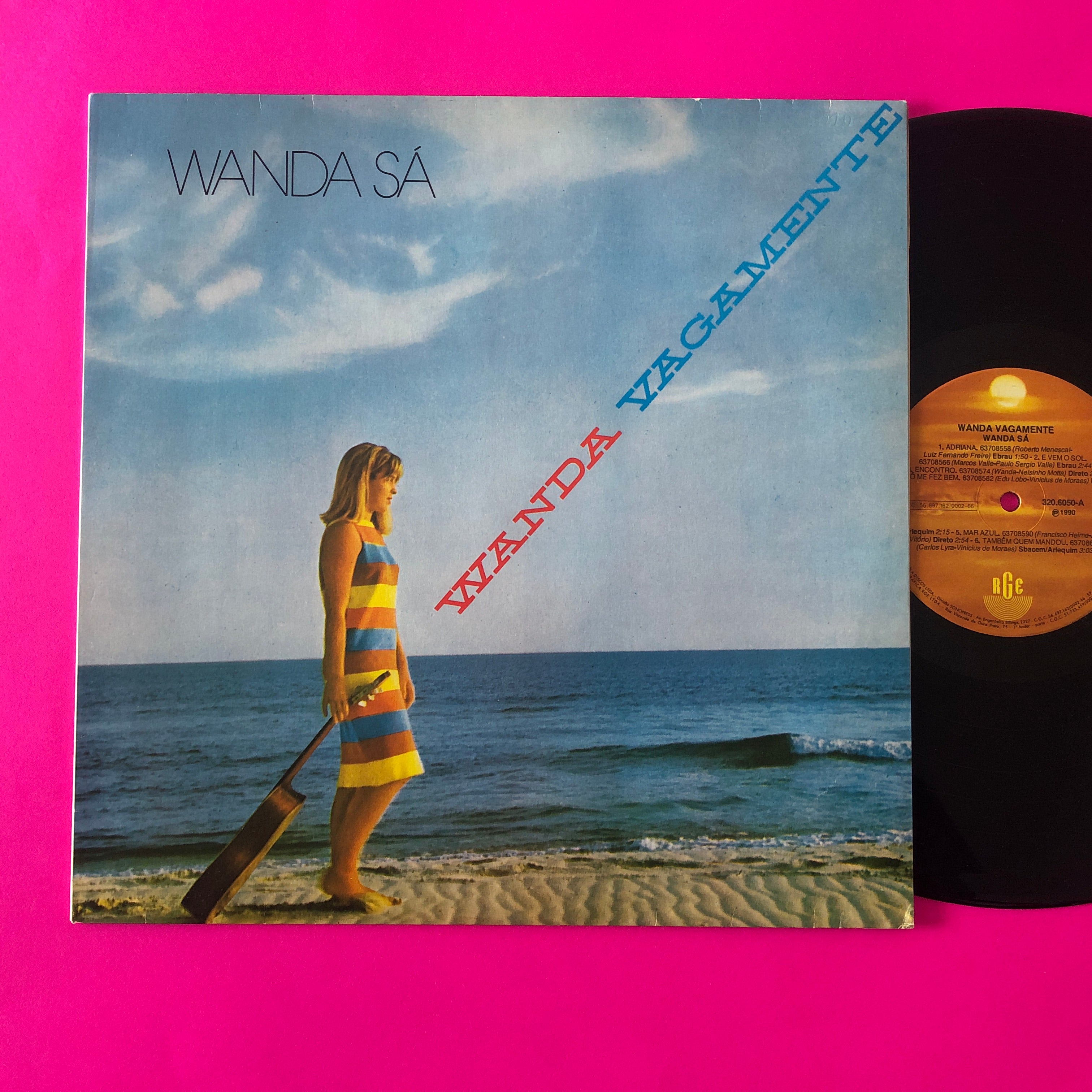Wanda Sá : Wanda Vagamente (LP, Album, RE)