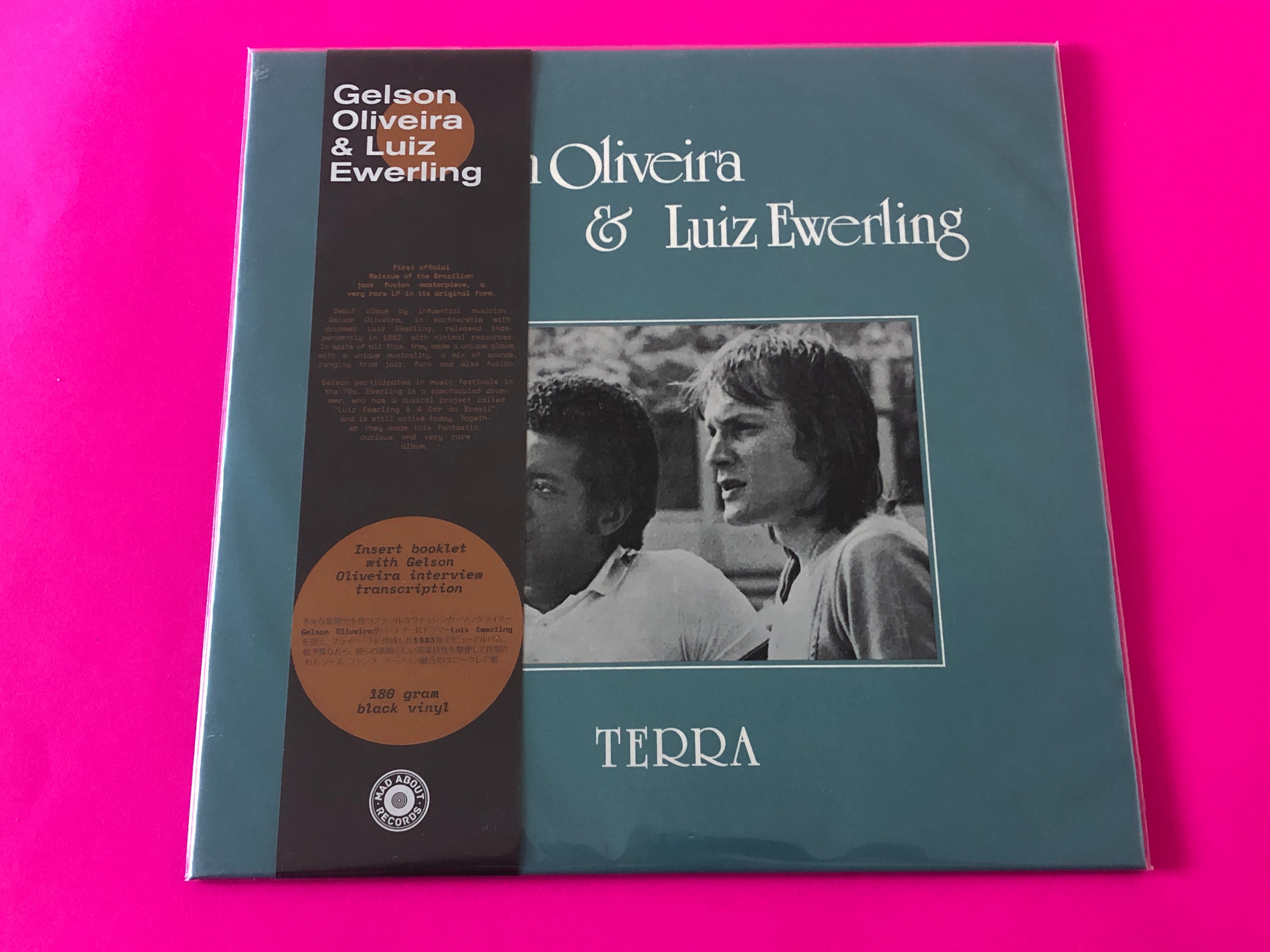 Gelson Oliveira & Luiz Ewerling : Terra (LP, Album, RE, 180)
