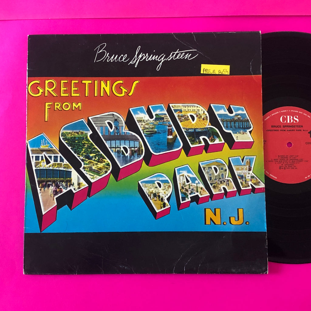 Bruce Springsteen : Greetings From Asbury Park N.J. (LP, Album, Club, RE)