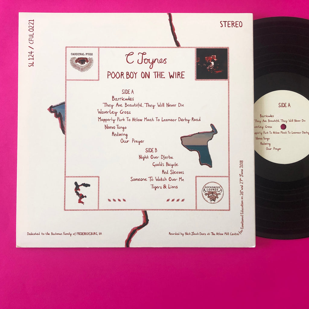 C Joynes : Poor Boy On The Wire (LP, Album)