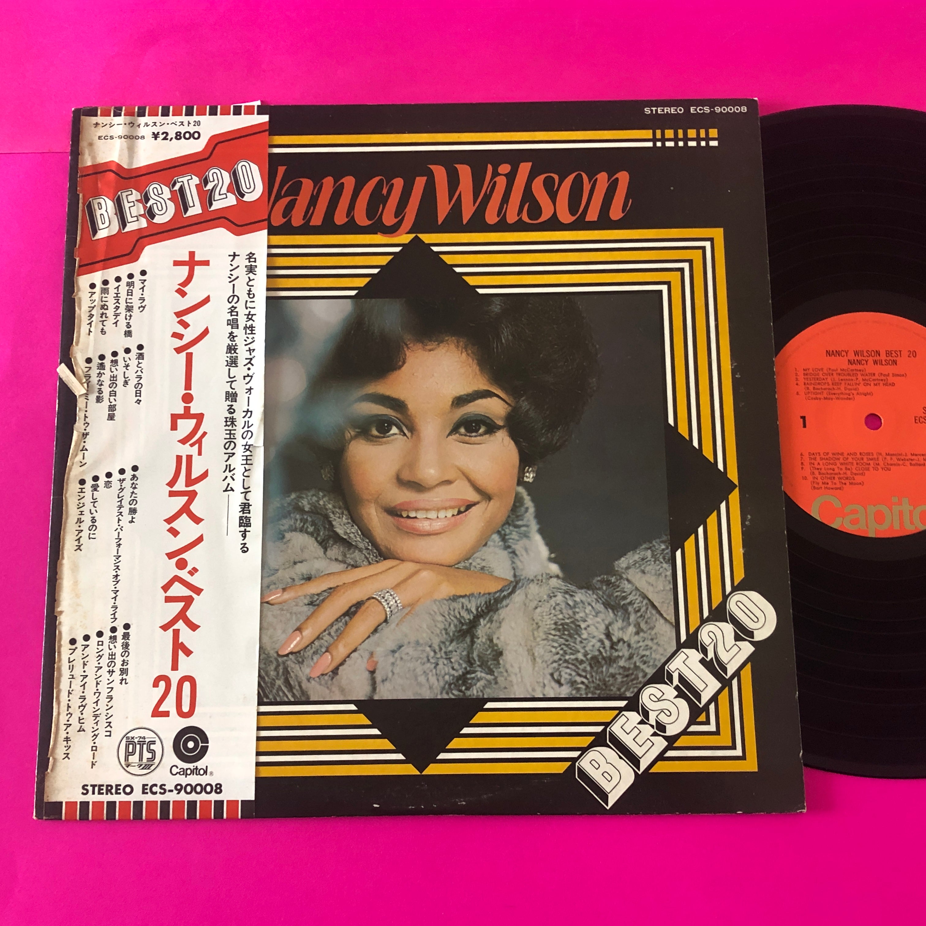 Nancy Wilson : Nancy Wilson Best 20 (LP, Album, Comp)